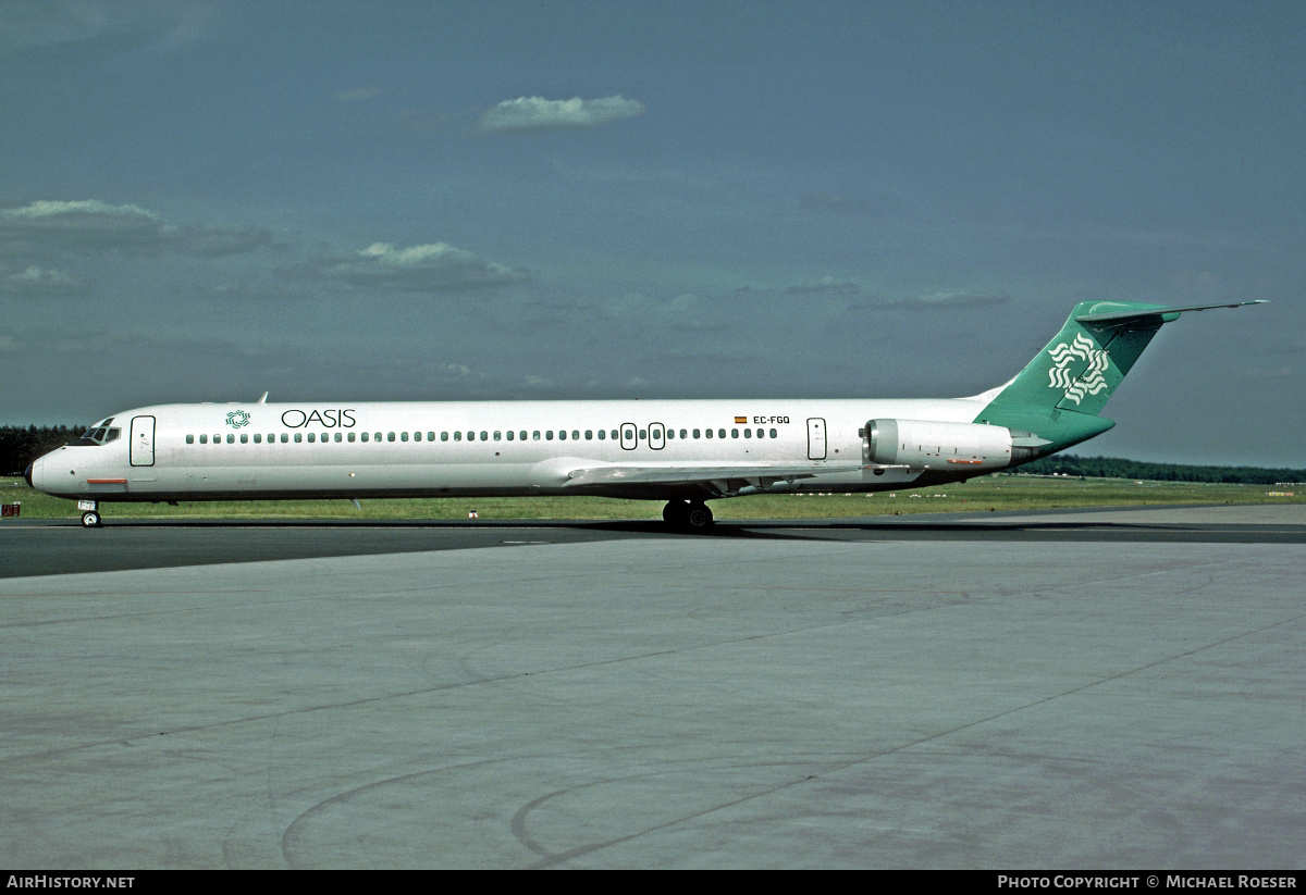Aircraft Photo of EC-FGQ | McDonnell Douglas MD-82 (DC-9-82) | Oasis International Airlines | AirHistory.net #504411