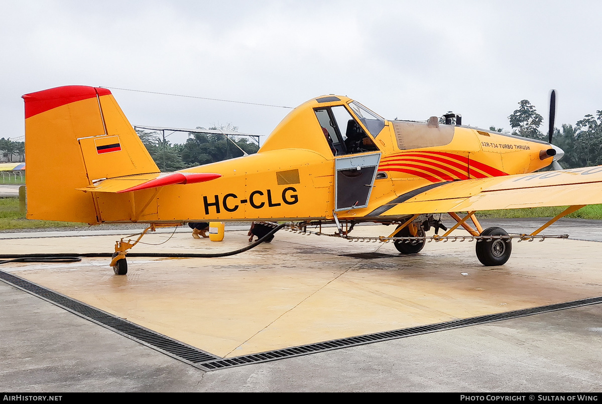 Aircraft Photo of HC-CLG | Ayres S2R-T34 Turbo Thrush | FAPSA - Fumigaciones Aereas Perez | AirHistory.net #504425