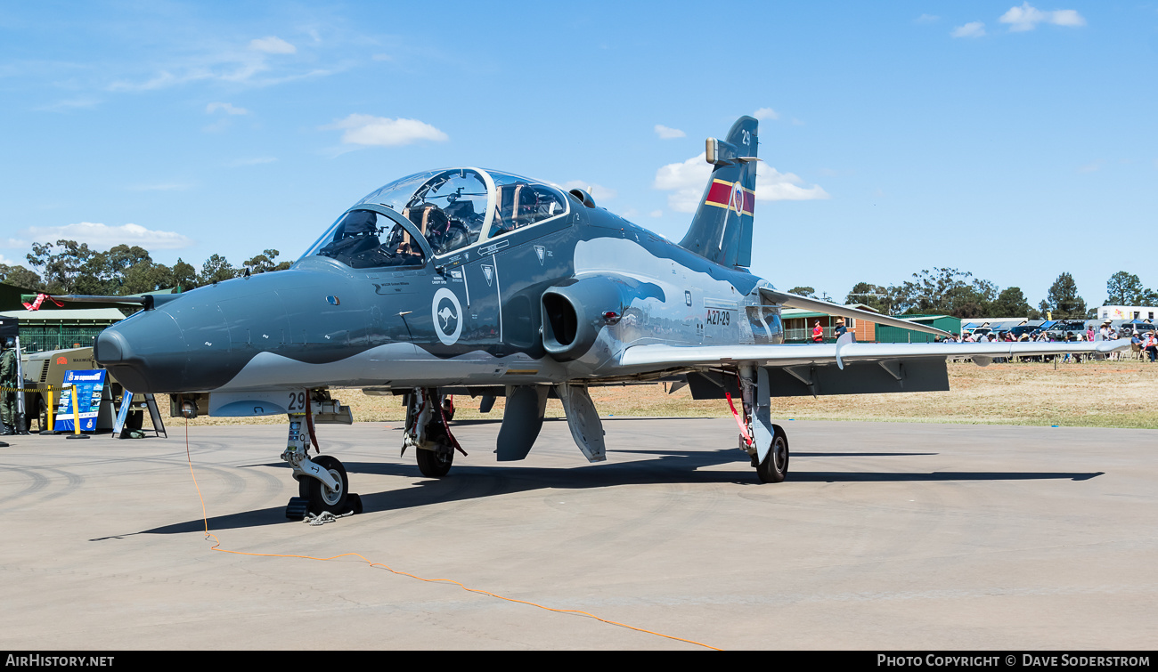 Aircraft Photo of A27-29 | BAE Systems Hawk 127 | Australia - Air Force | AirHistory.net #504436