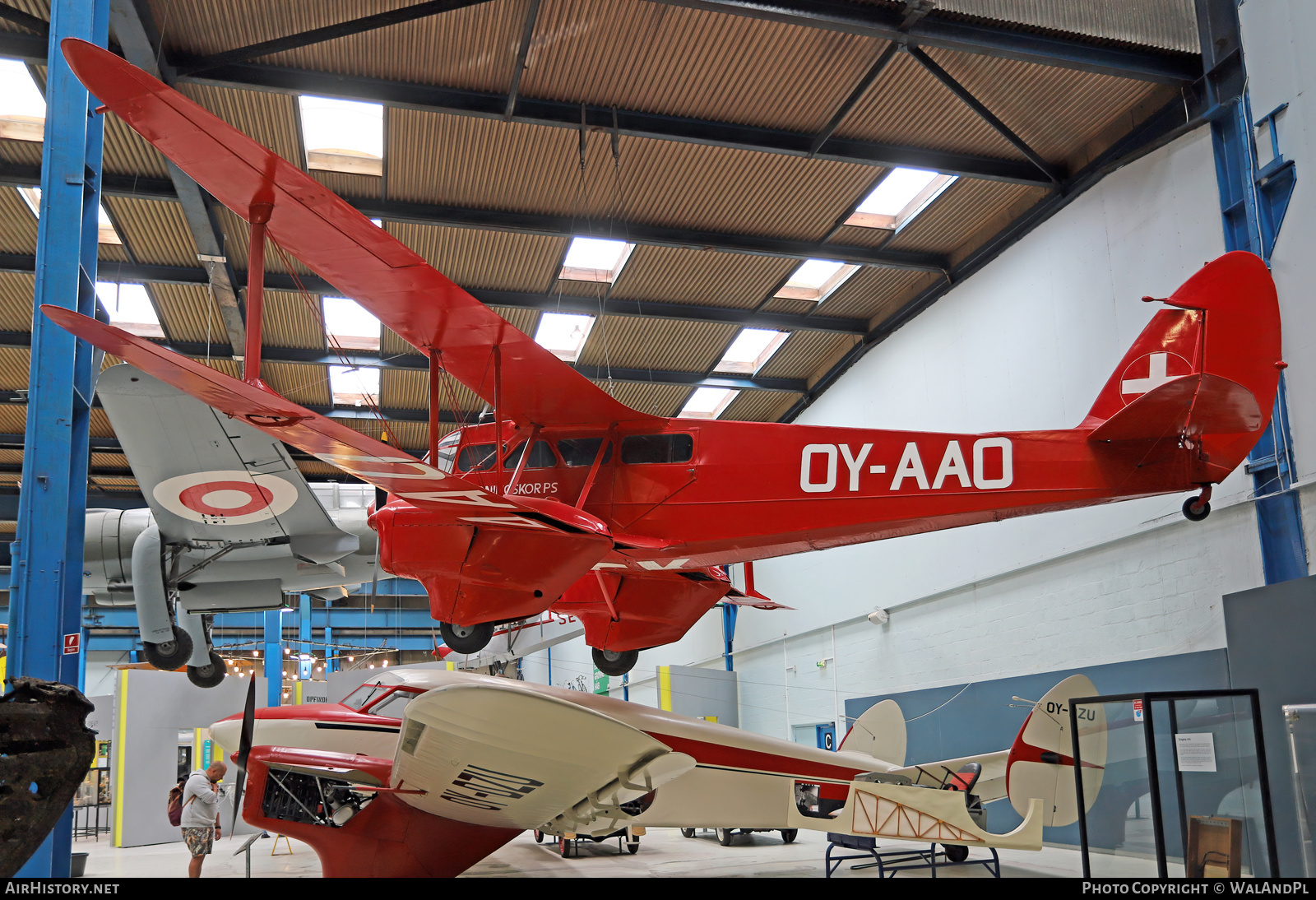 Aircraft Photo of OY-AAO | De Havilland D.H. 89A Dragon Rapide | Falck Redningskorps | AirHistory.net #504439