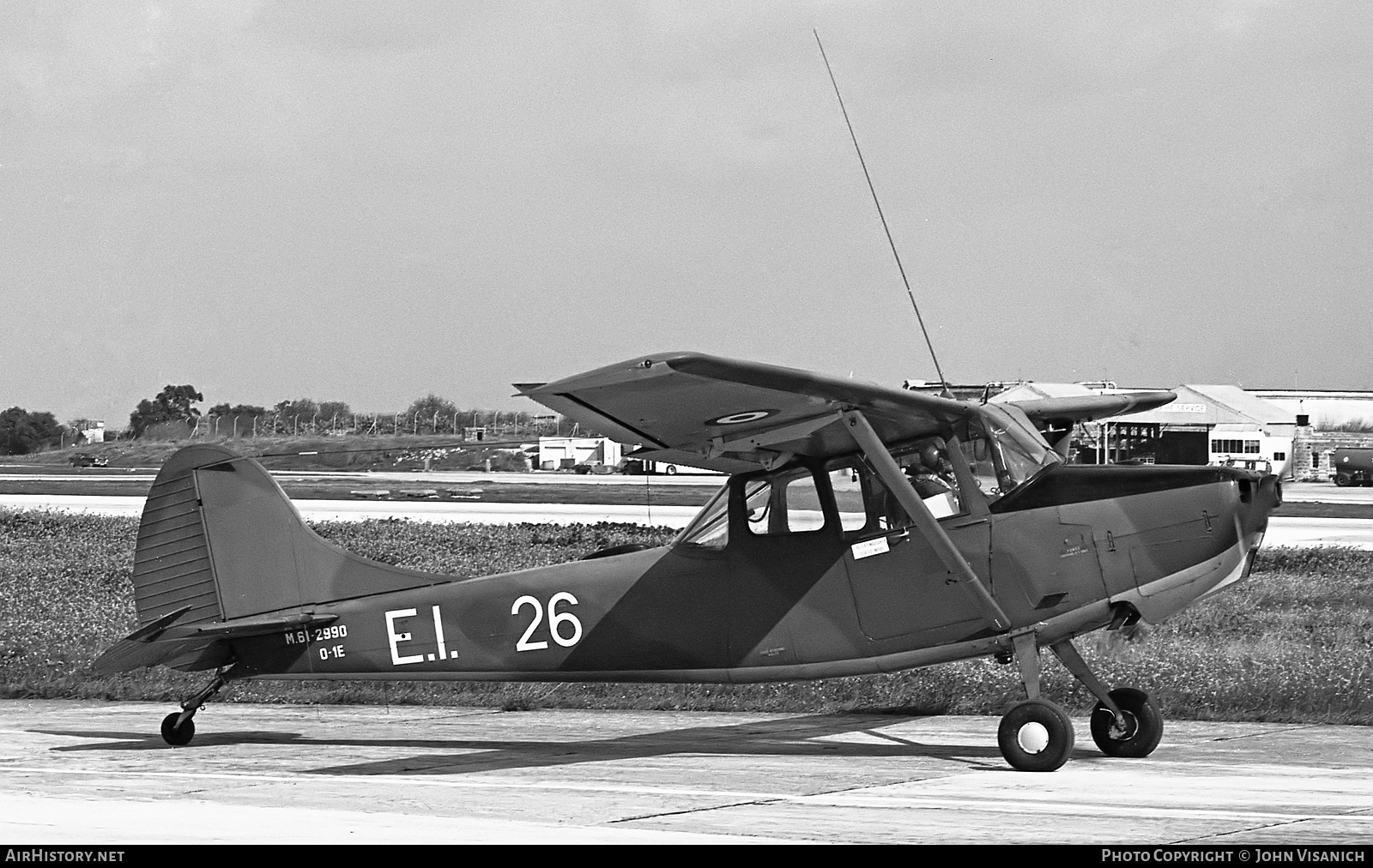 Aircraft Photo of MM61-2990 | Cessna O-1E Bird Dog (305C/L-19E) | Italy - Army | AirHistory.net #504443