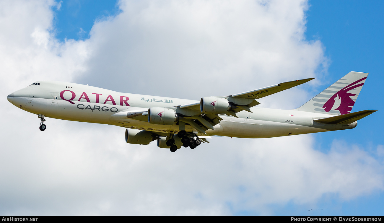 Aircraft Photo of A7-BGA | Boeing 747-87UF/SCD | Qatar Airways Cargo | AirHistory.net #504444