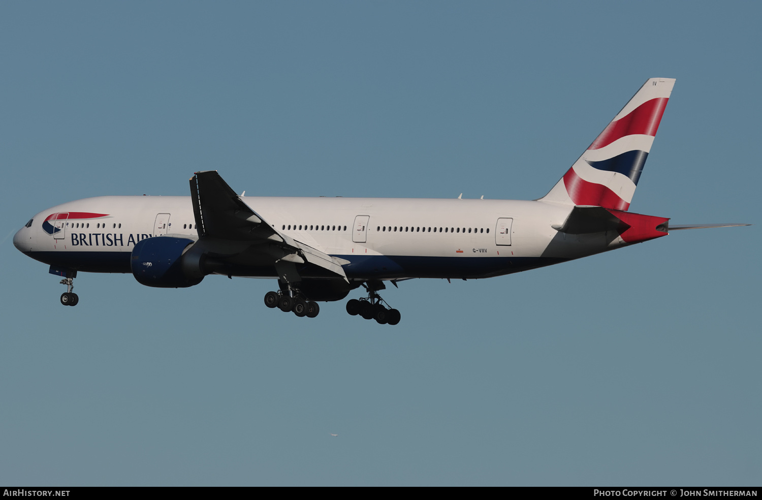 Aircraft Photo of G-VIIV | Boeing 777-236/ER | British Airways | AirHistory.net #504457