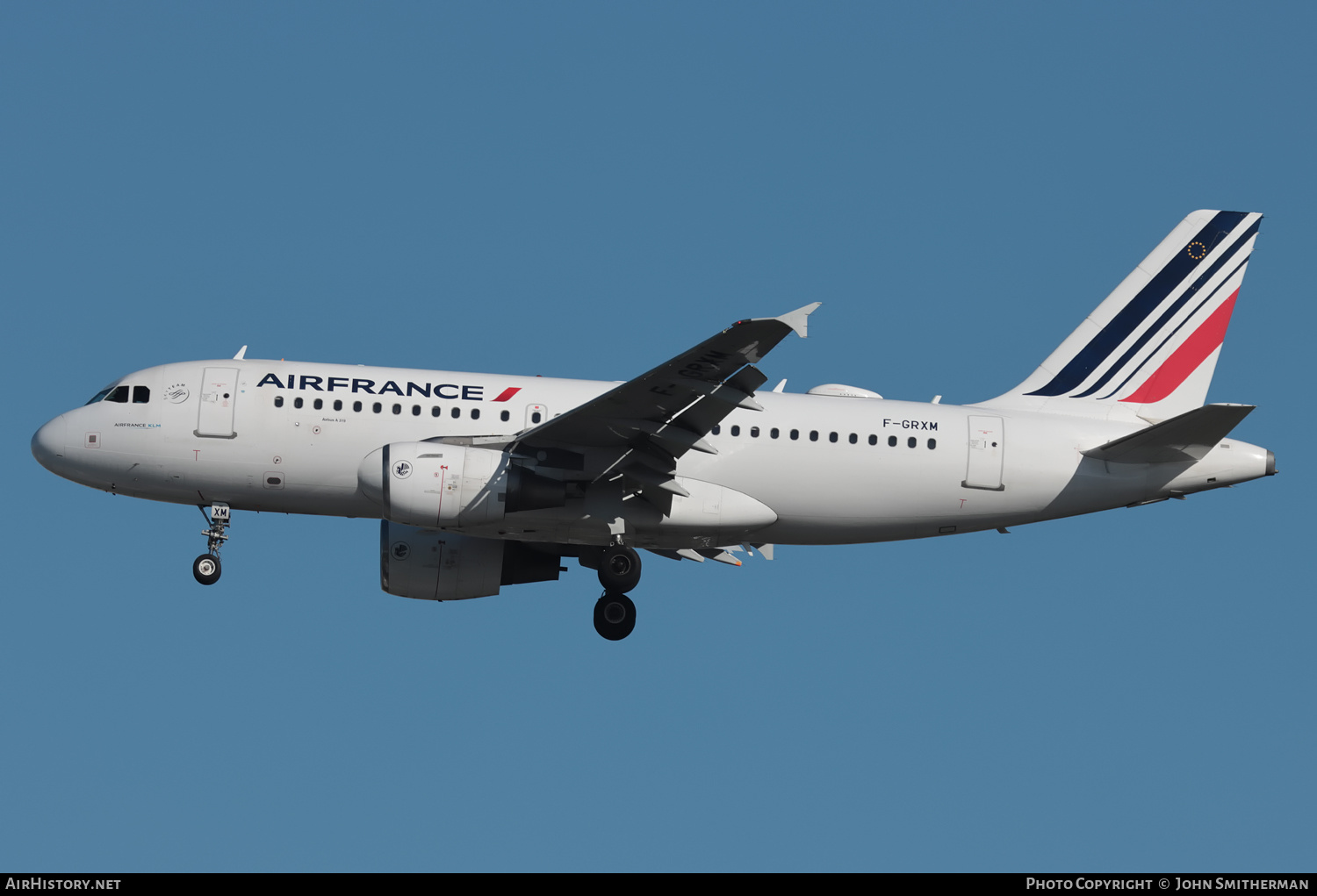 Aircraft Photo of F-GRXM | Airbus A319-111 | Air France | AirHistory.net #504465