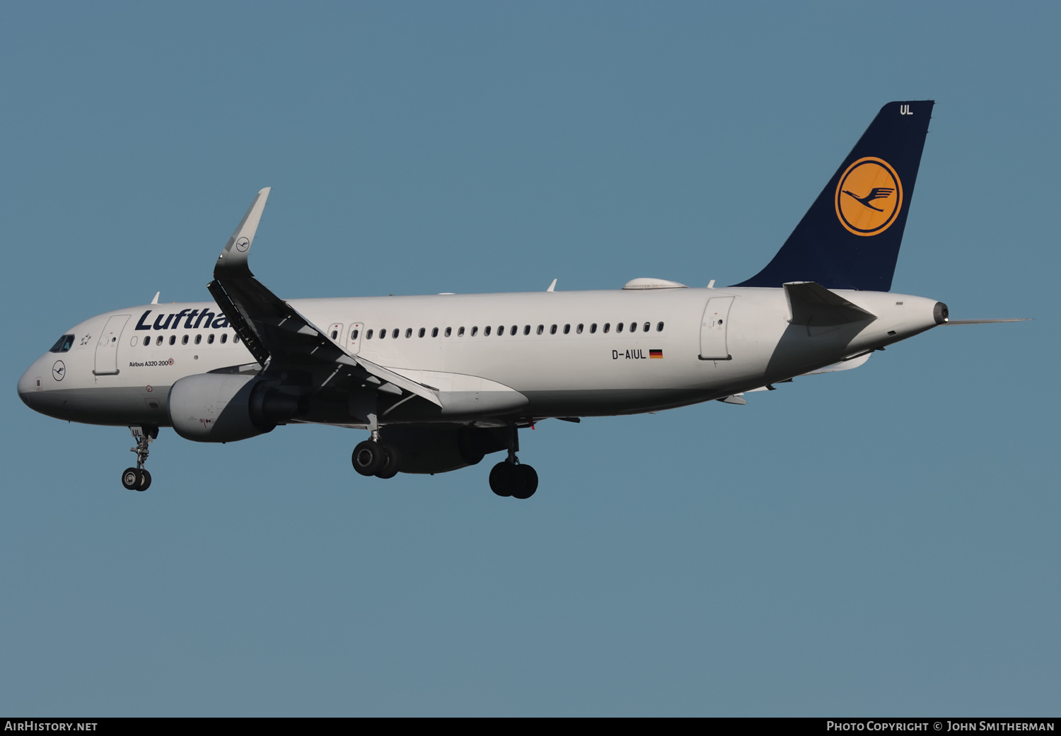 Aircraft Photo of D-AIUL | Airbus A320-214 | Lufthansa | AirHistory.net #504468
