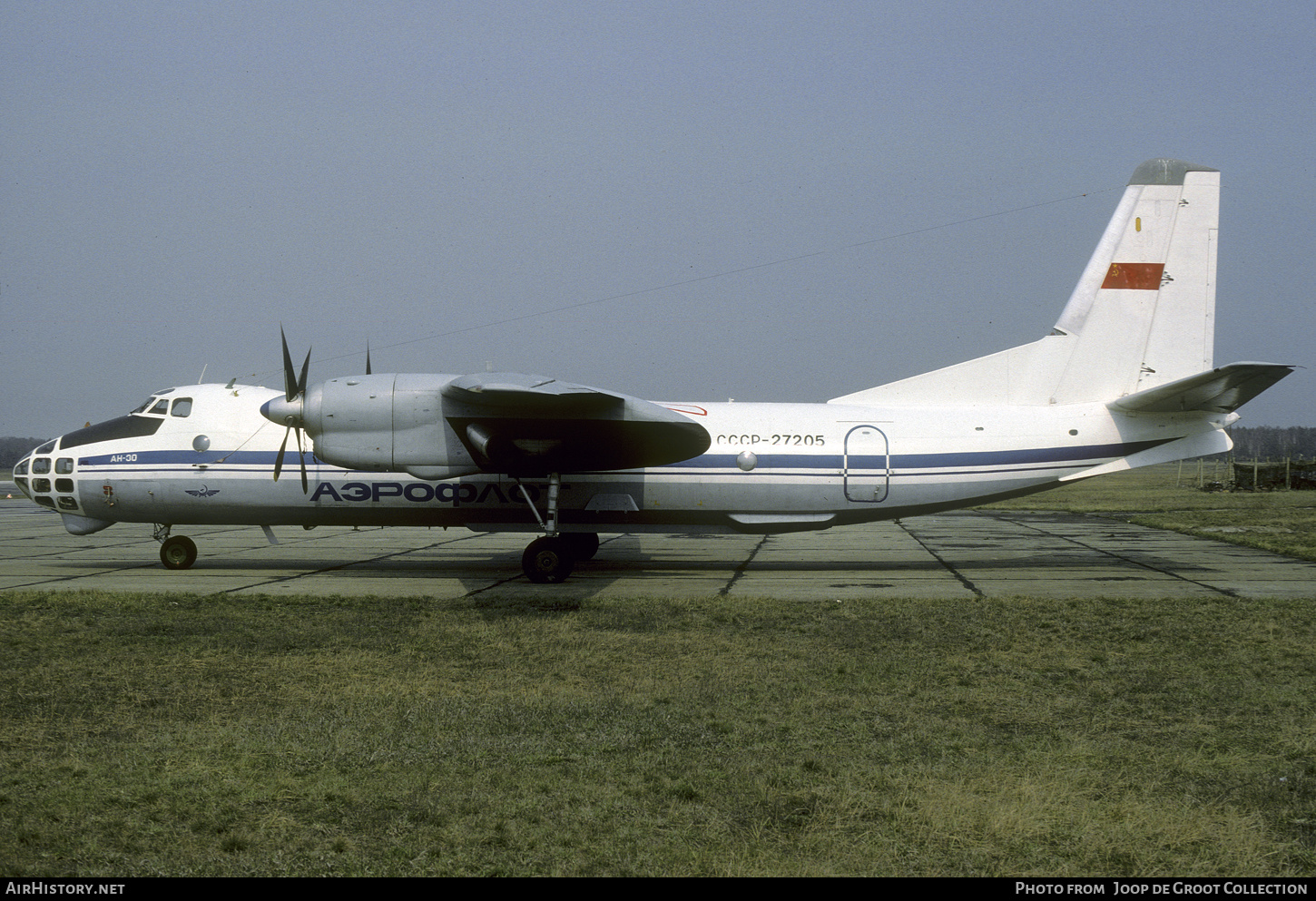 Aircraft Photo of CCCP-27205 | Antonov An-30B | Aeroflot | AirHistory.net #504495