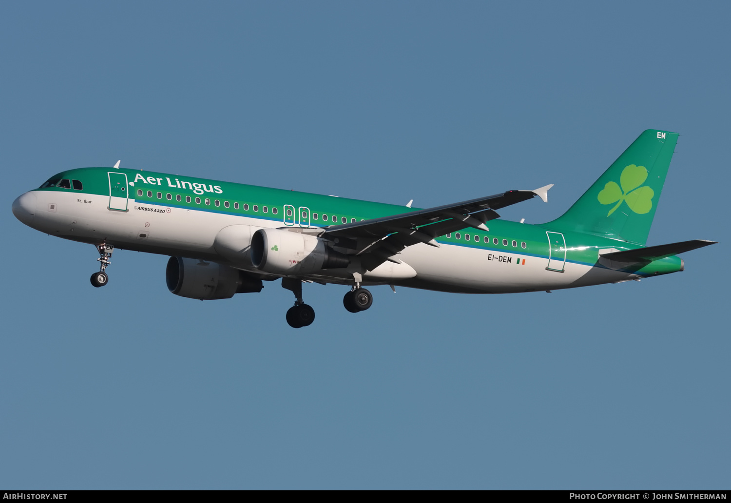 Aircraft Photo of EI-DEM | Airbus A320-214 | Aer Lingus | AirHistory.net #504501