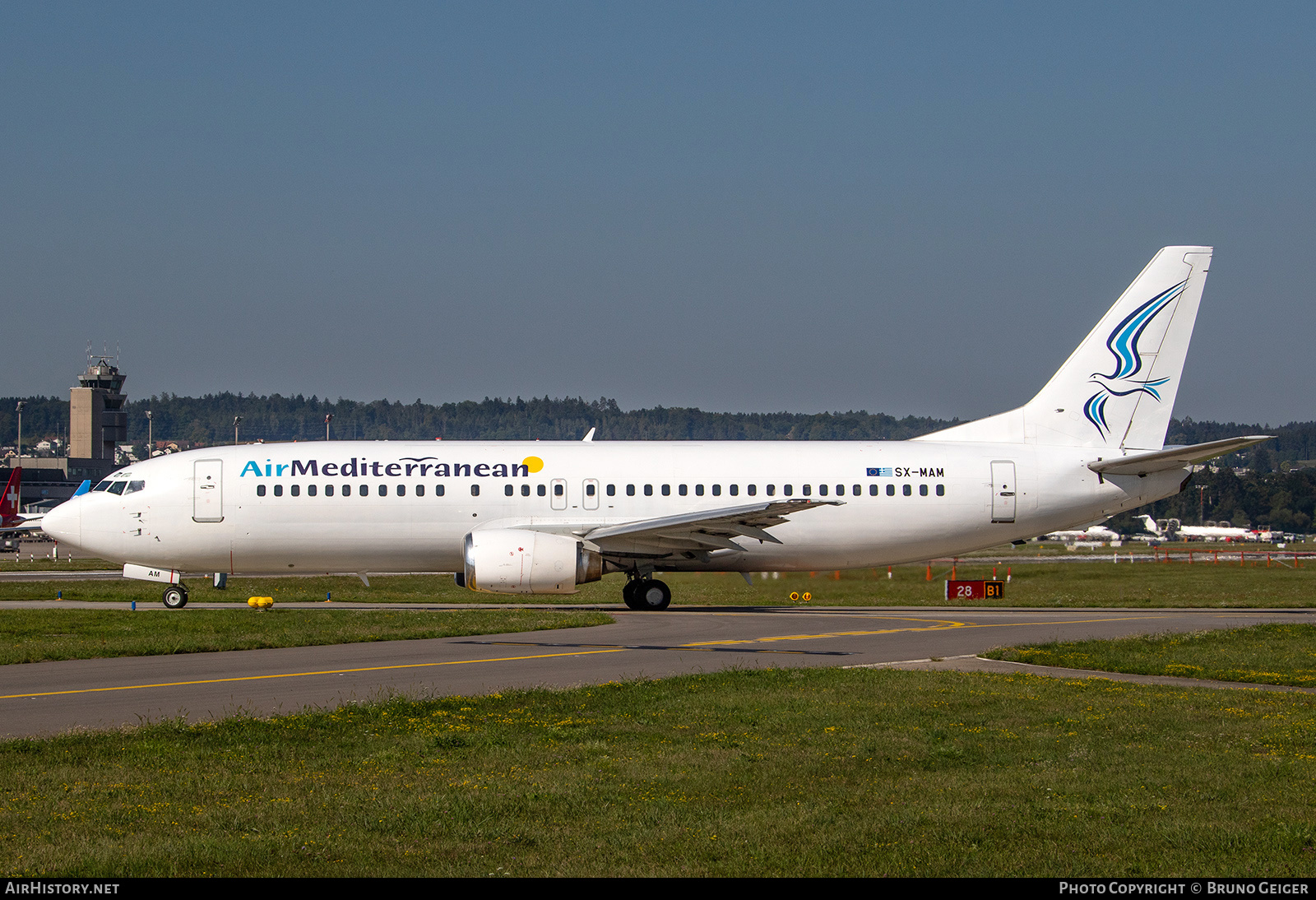 Aircraft Photo of SX-MAM | Boeing 737-446 | Air Mediterranean | AirHistory.net #504539