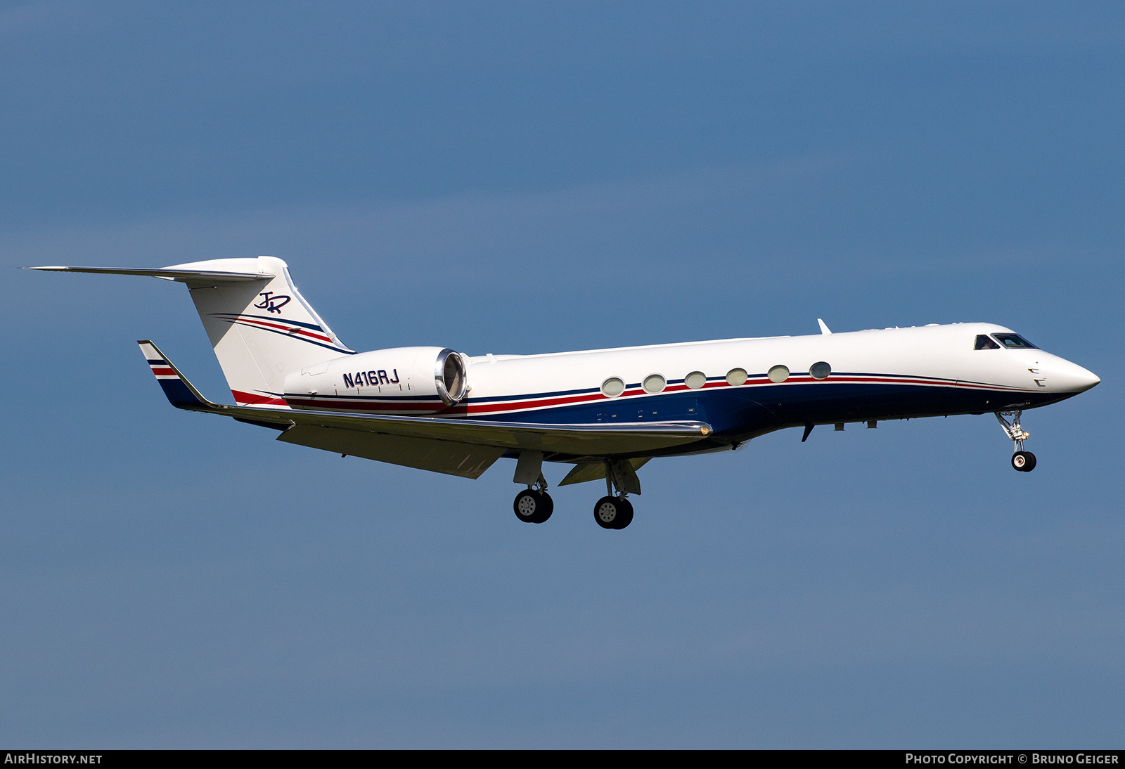Aircraft Photo of N416RJ | Gulfstream Aerospace G-V Gulfstream V | AirHistory.net #504549