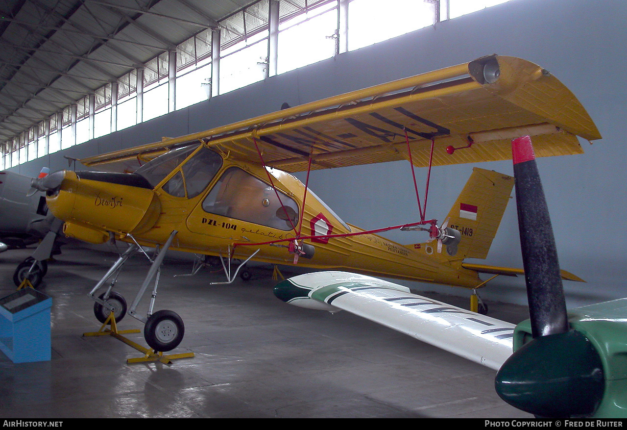 Aircraft Photo of ST-1419 | PZL-Okecie PZL-104 Gelatik-C | Indonesia - Air Force | AirHistory.net #504561