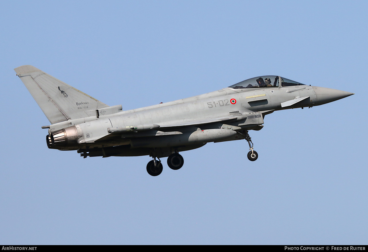 Aircraft Photo of MM7320 | Eurofighter F-2000A Typhoon | Italy - Air Force | AirHistory.net #504563