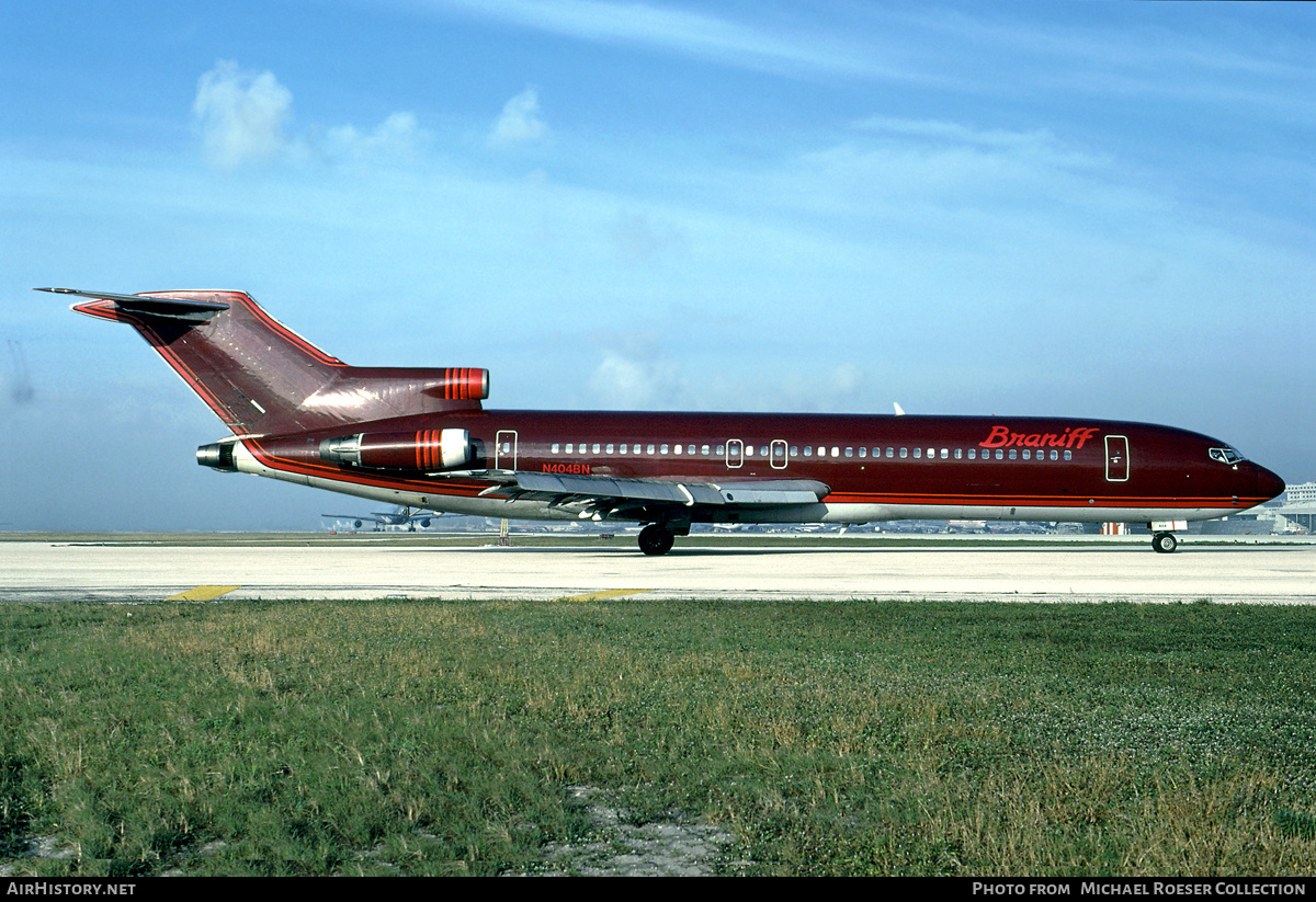 Aircraft Photo of N404BN | Boeing 727-2B7 | Braniff International Airways | AirHistory.net #504564