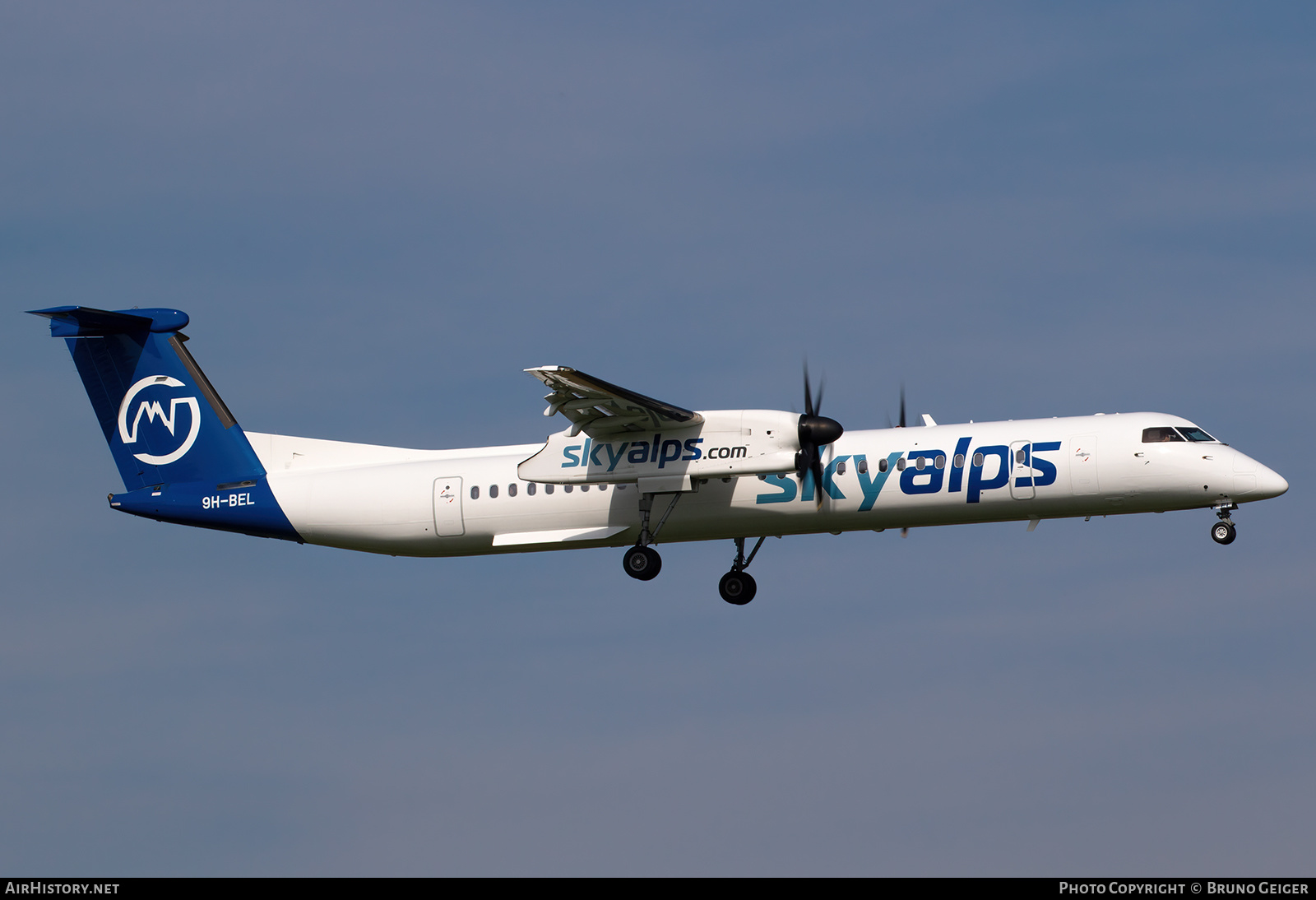 Aircraft Photo of 9H-BEL | Bombardier DHC-8-402 Dash 8 | SkyAlps | AirHistory.net #504571