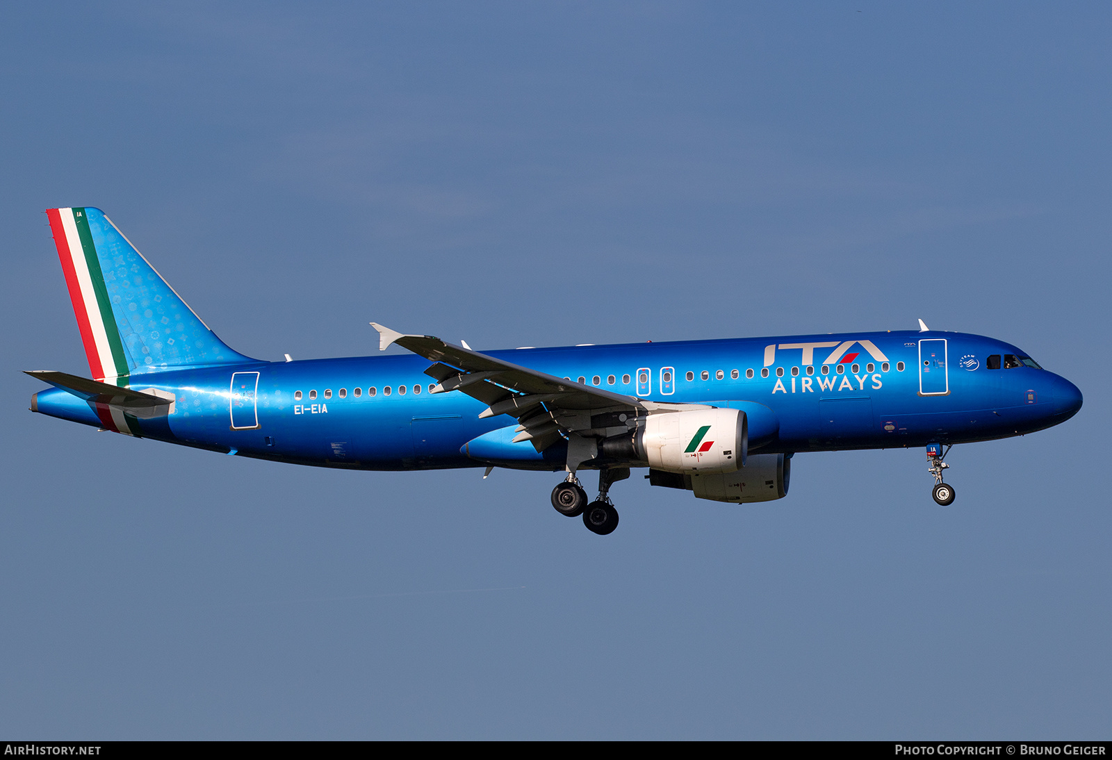 Aircraft Photo of EI-EIA | Airbus A320-216 | ITA Airways | AirHistory.net #504573
