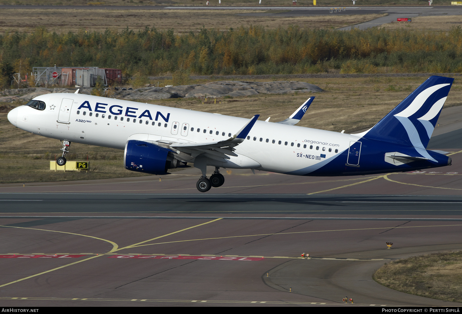 Aircraft Photo of SX-NEO | Airbus A320-271N | Aegean Airlines | AirHistory.net #504583