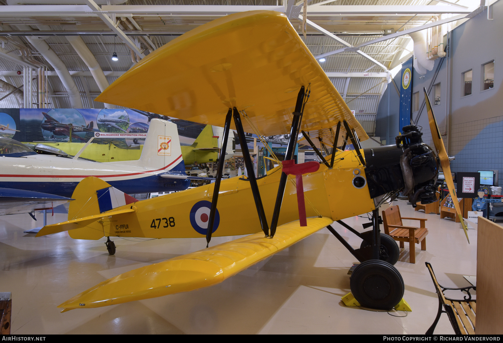 Aircraft Photo of C-FFUI / 4738 | Fleet 16B Finch Mk2 | Canada - Air Force | AirHistory.net #504584