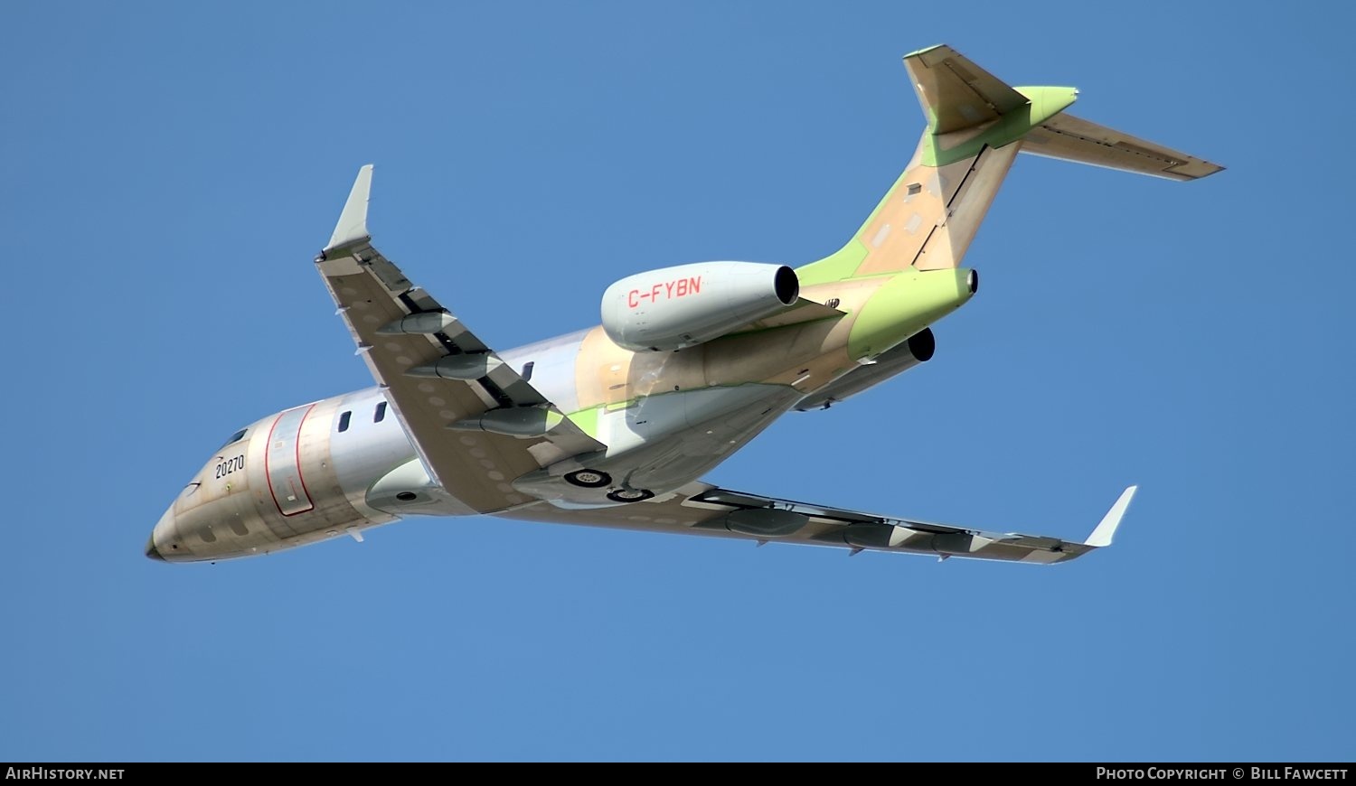 Aircraft Photo of C-FYBN | Bombardier Challenger 300 (BD-100-1A10) | AirHistory.net #504600