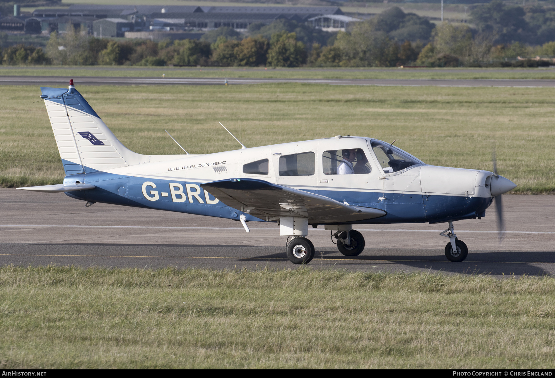 Aircraft Photo of G-BRDG | Piper PA-28-161 Cherokee Warrior II | Falcon Flying Services | AirHistory.net #504653