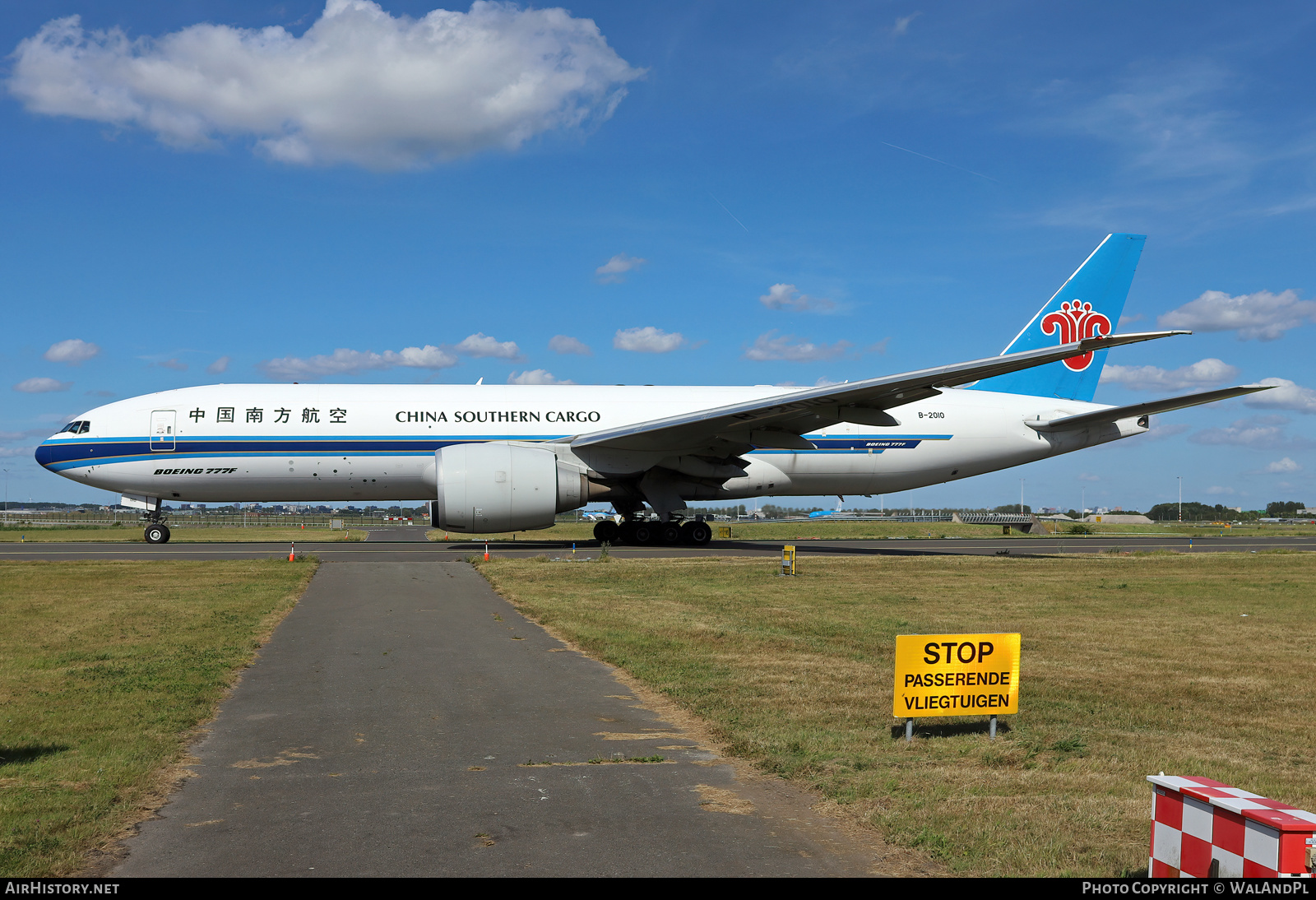 Aircraft Photo of B-2010 | Boeing 777-F1B | China Southern Airlines Cargo | AirHistory.net #504657