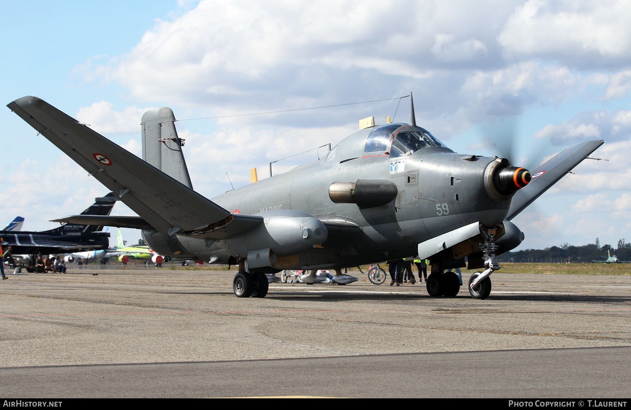 Aircraft Photo of F-AZYI / 59 | Bréguet 1050 Alizé | France - Navy | AirHistory.net #504672