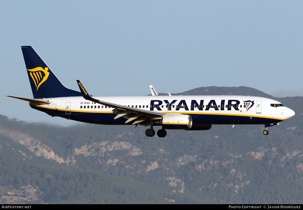 Aircraft Photo of EI-EVG | Boeing 737-8AS | Ryanair | AirHistory.net #504703