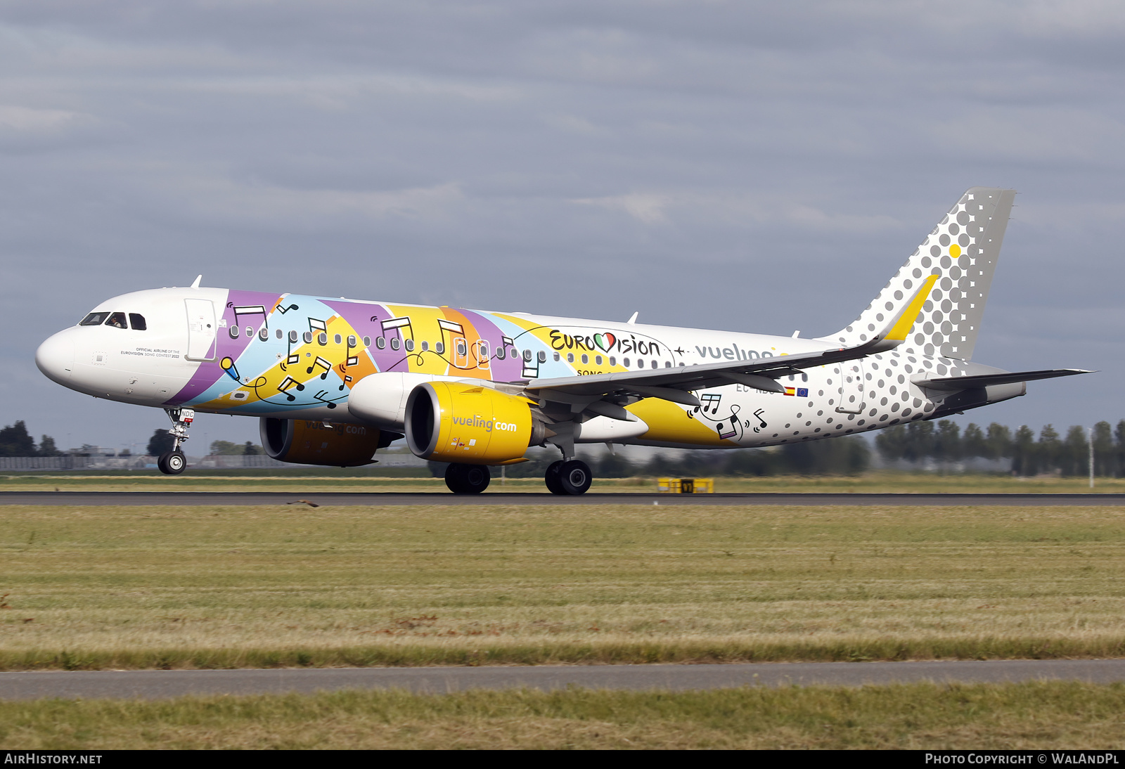 Aircraft Photo of EC-NDC | Airbus A320-271N | Vueling Airlines | AirHistory.net #504704