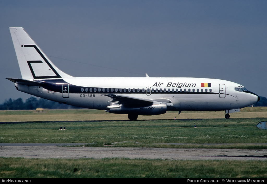 Aircraft Photo of OO-ABB | Boeing 737-2P6/Adv | Air Belgium | AirHistory.net #504710