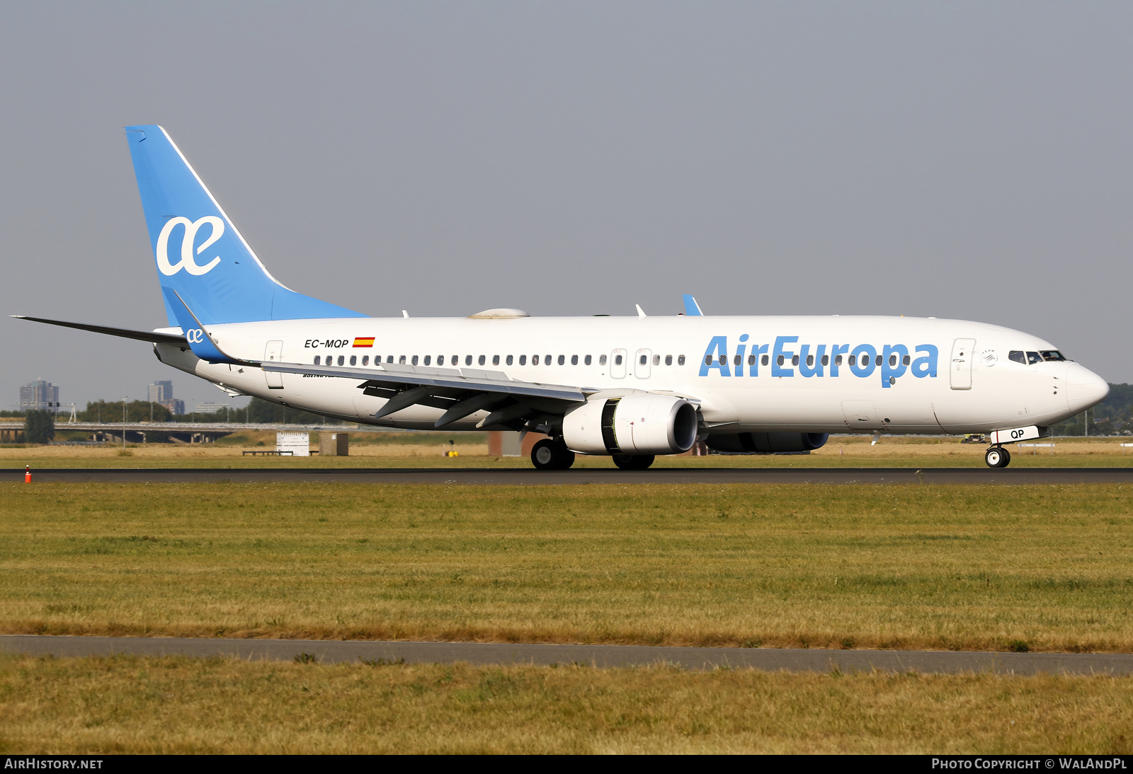 Aircraft Photo of EC-MQP | Boeing 737-800 | Air Europa | AirHistory.net #504725