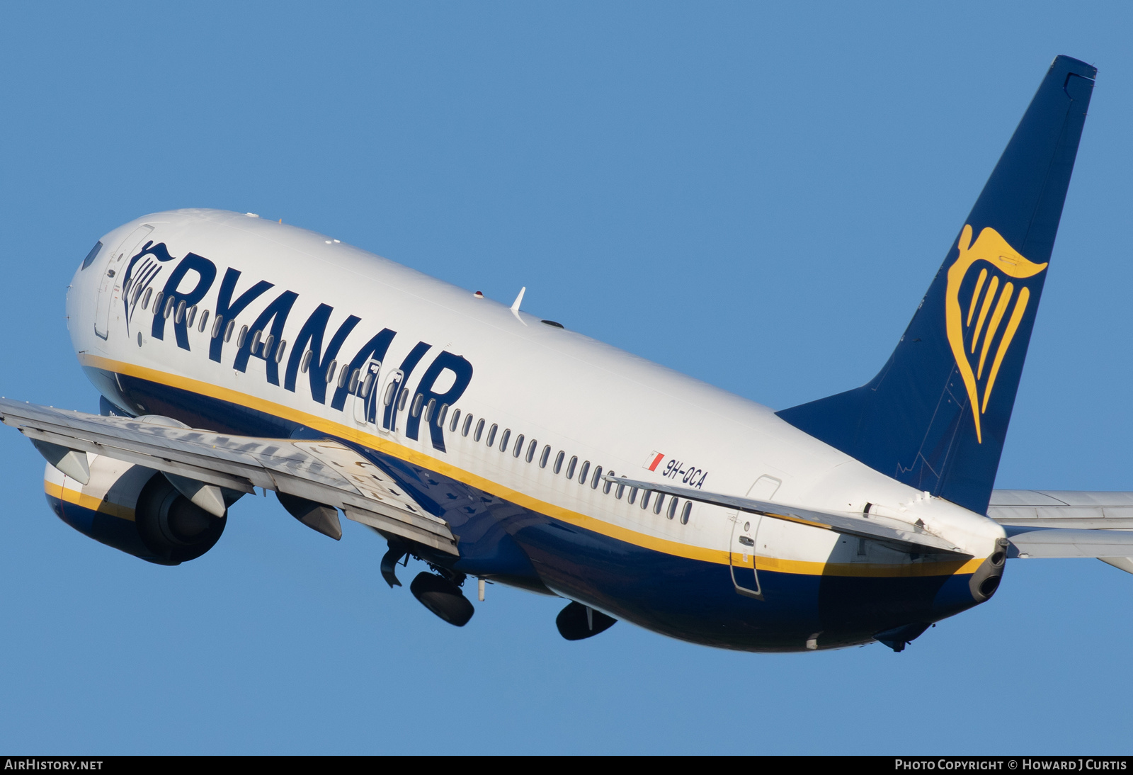 Aircraft Photo of 9H-QCA | Boeing 737-8AS | Ryanair | AirHistory.net #504726