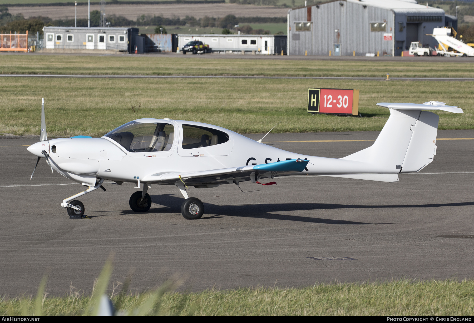 Aircraft Photo of G-SADK | Diamond DA40D Diamond Star TDI | AirHistory.net #504732
