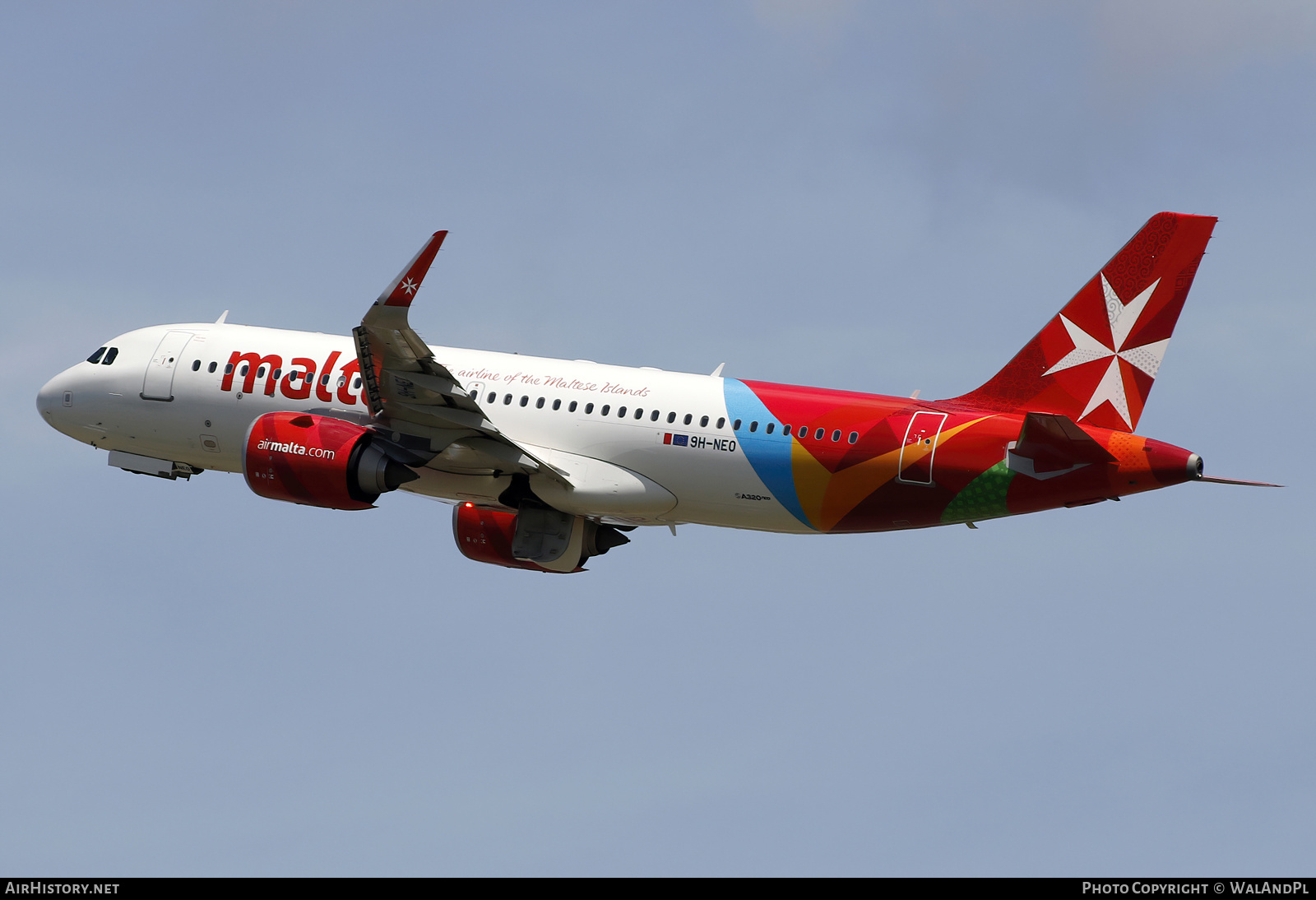 Aircraft Photo of 9H-NEO | Airbus A320-251N | Air Malta | AirHistory.net #504738