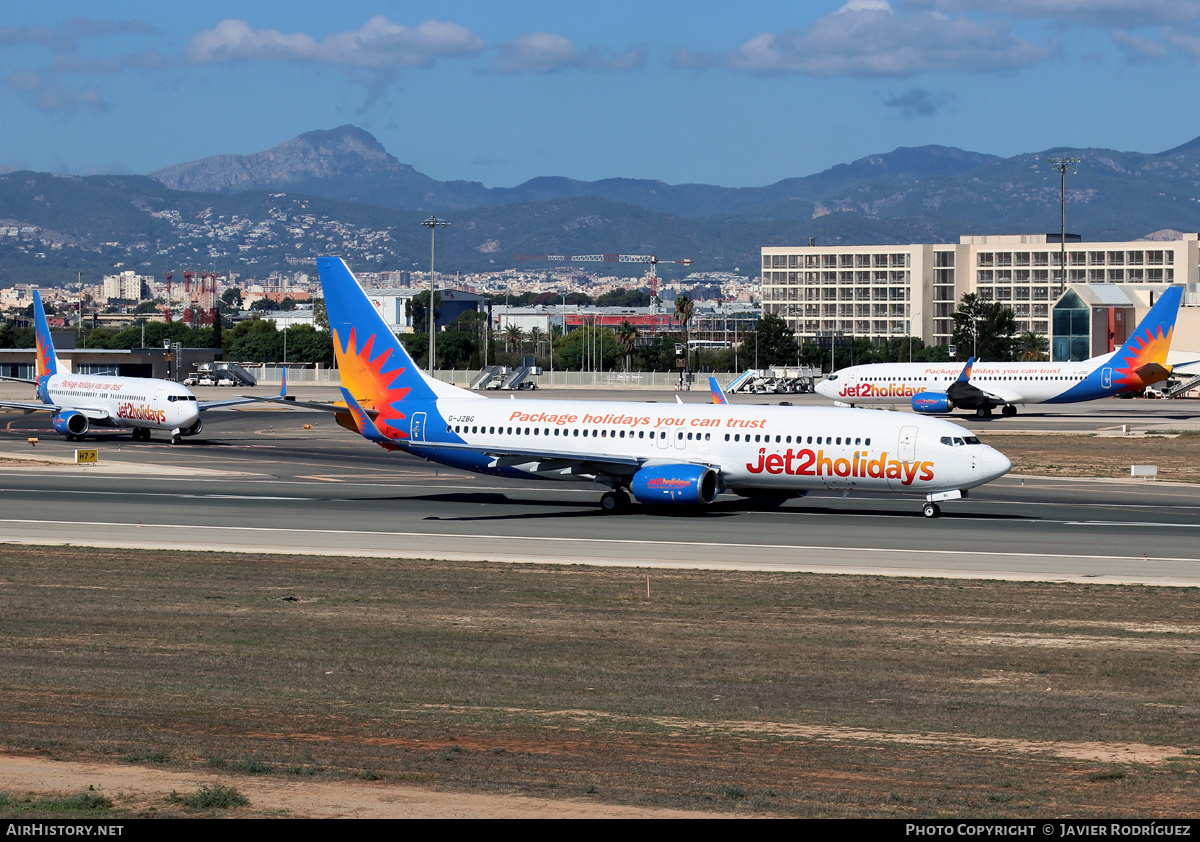 Aircraft Photo of G-JZBG | Boeing 737-800 | Jet2 Holidays | AirHistory.net #504739