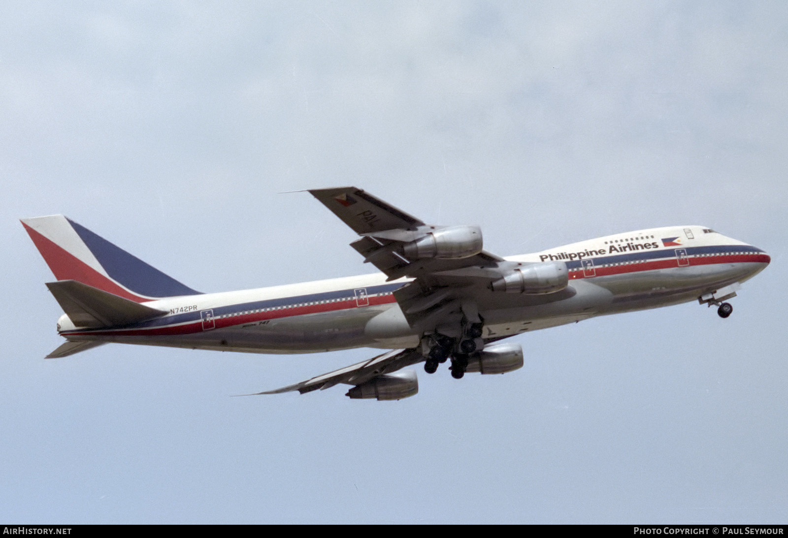 Aircraft Photo of N742PR | Boeing 747-2F6B | Philippine Airlines | AirHistory.net #504740