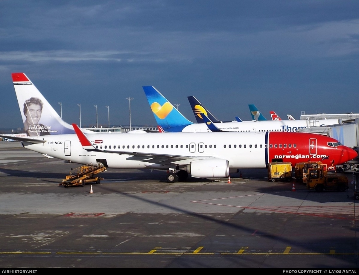 Aircraft Photo of LN-NGD | Boeing 737-8JP | Norwegian | AirHistory.net #504743