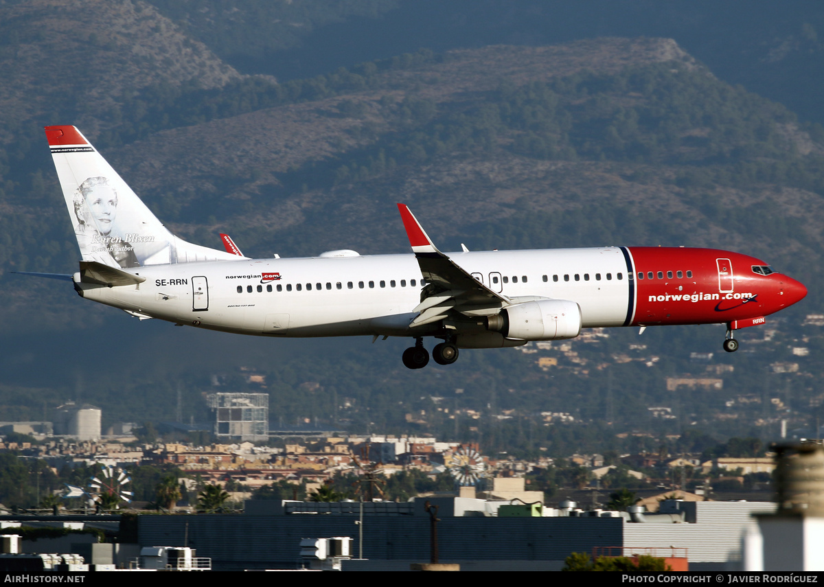 Aircraft Photo of SE-RRN | Boeing 737-8JP | Norwegian | AirHistory.net #504760
