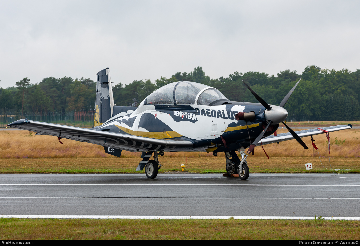 Aircraft Photo of 036 | Beechcraft T-6A Texan II | Greece - Air Force | AirHistory.net #504782