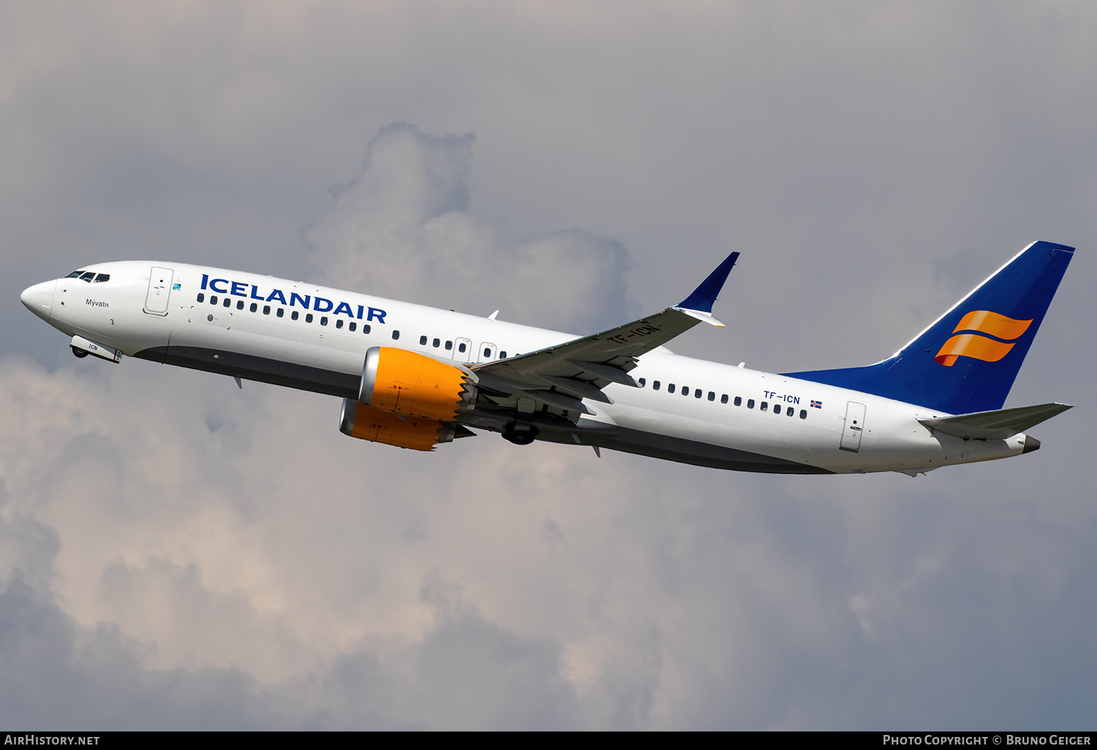 Aircraft Photo of TF-ICN | Boeing 737-8 Max 8 | Icelandair | AirHistory.net #504784