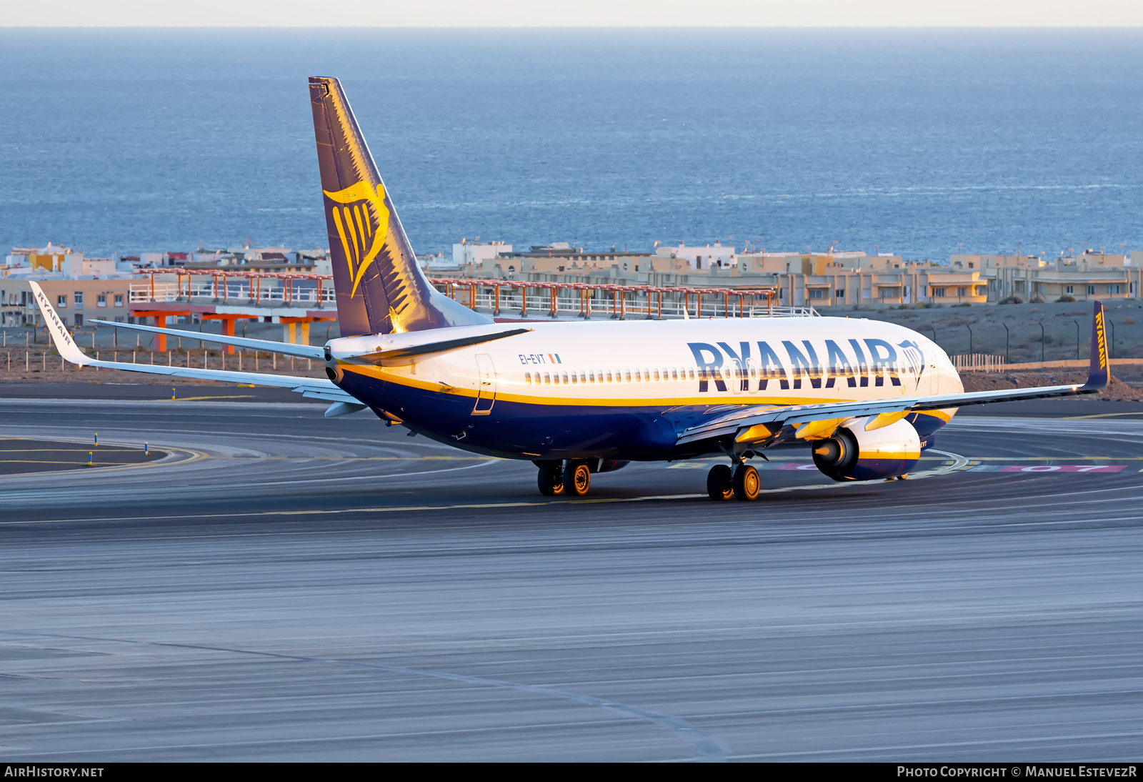 Aircraft Photo of EI-EVT | Boeing 737-8AS | Ryanair | AirHistory.net #504801