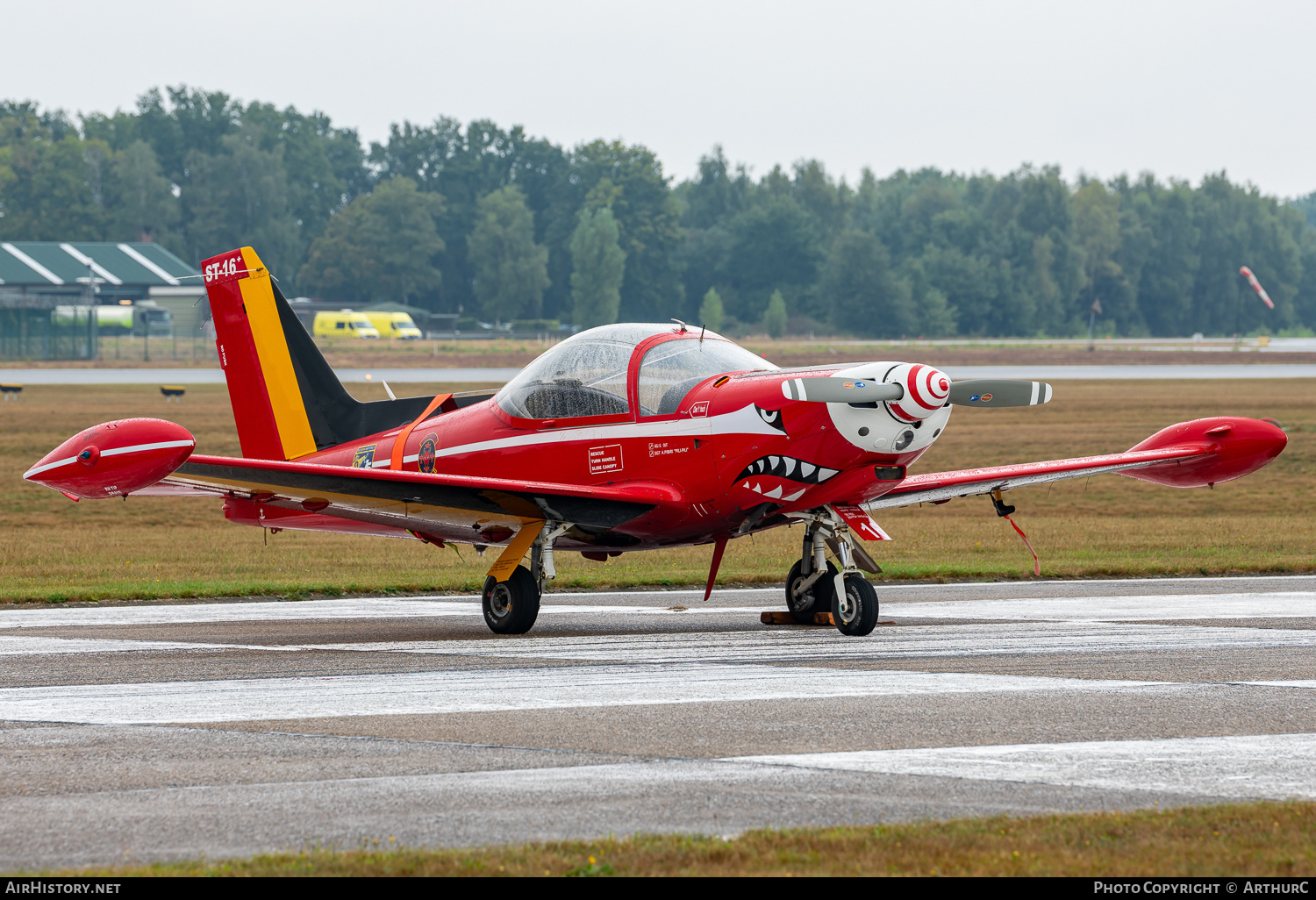 Aircraft Photo of ST-16 | SIAI-Marchetti SF-260M+ | Belgium - Air Force | AirHistory.net #504821