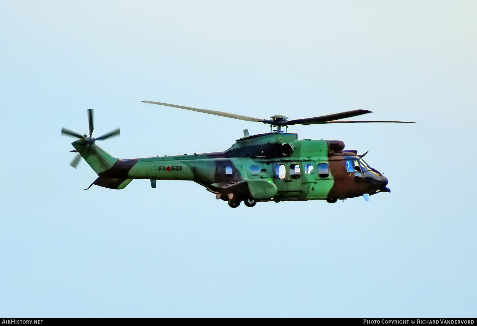 Aircraft Photo of FA-633 | Eurocopter AS-532AL Cougar | Albania - Air Force | AirHistory.net #504830
