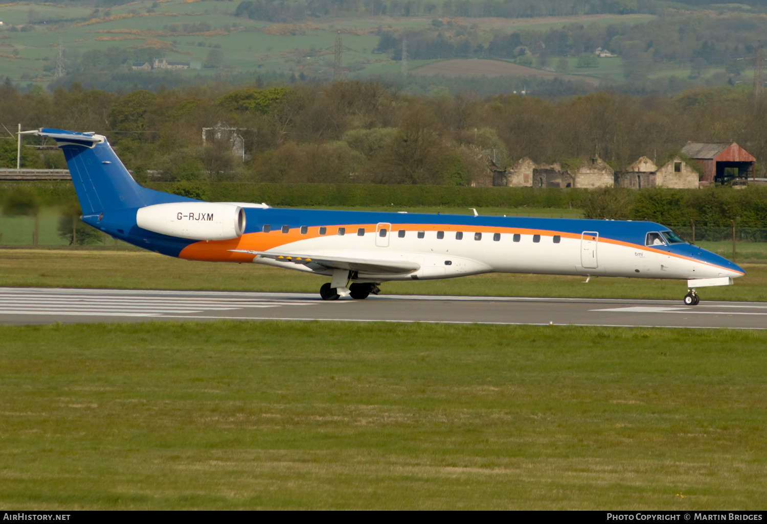 Aircraft Photo of G-RJXM | Embraer ERJ-145MP (EMB-145MP) | BMI Regional | AirHistory.net #504832