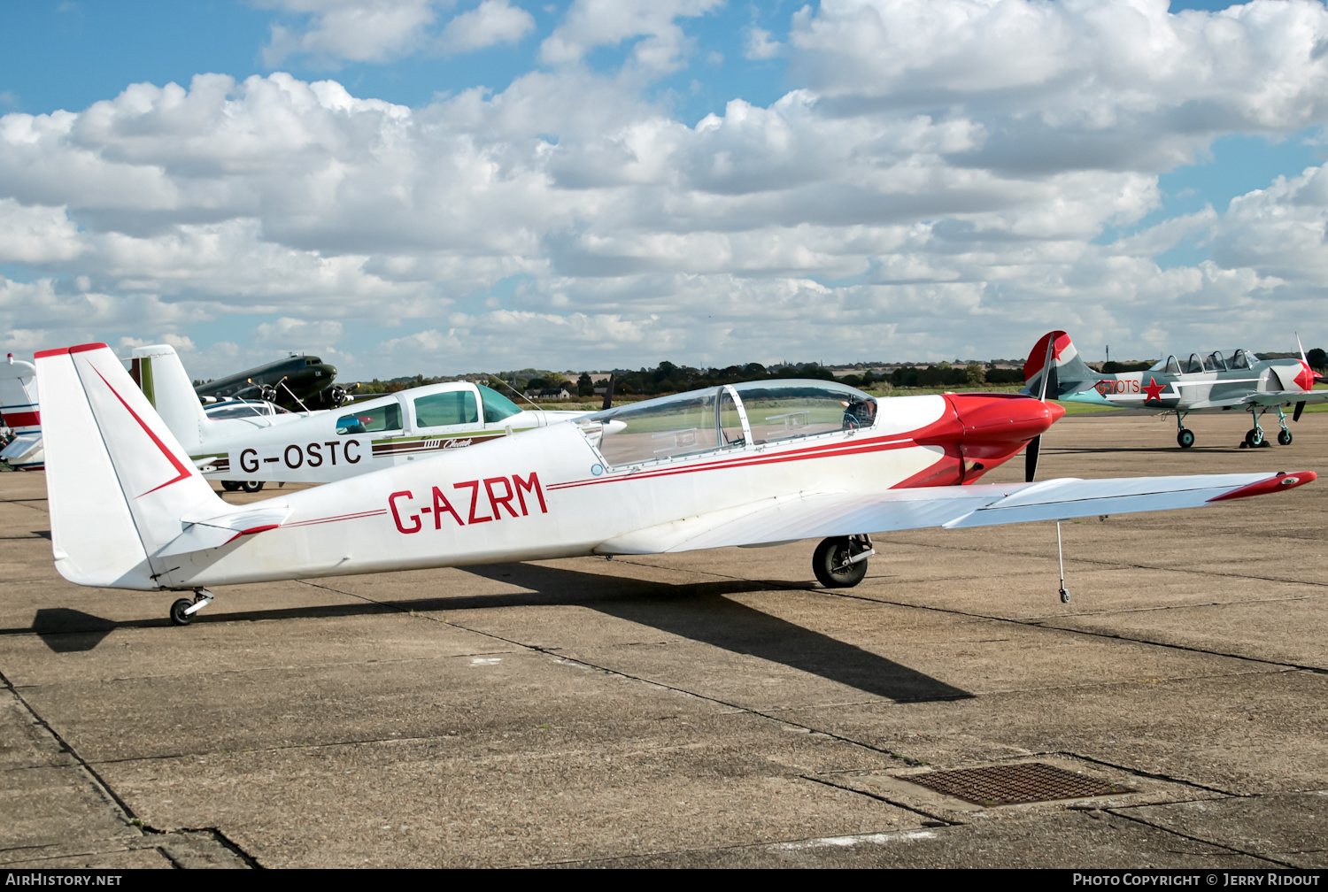 Aircraft Photo of G-AZRM | Fournier RF-5 | AirHistory.net #504840