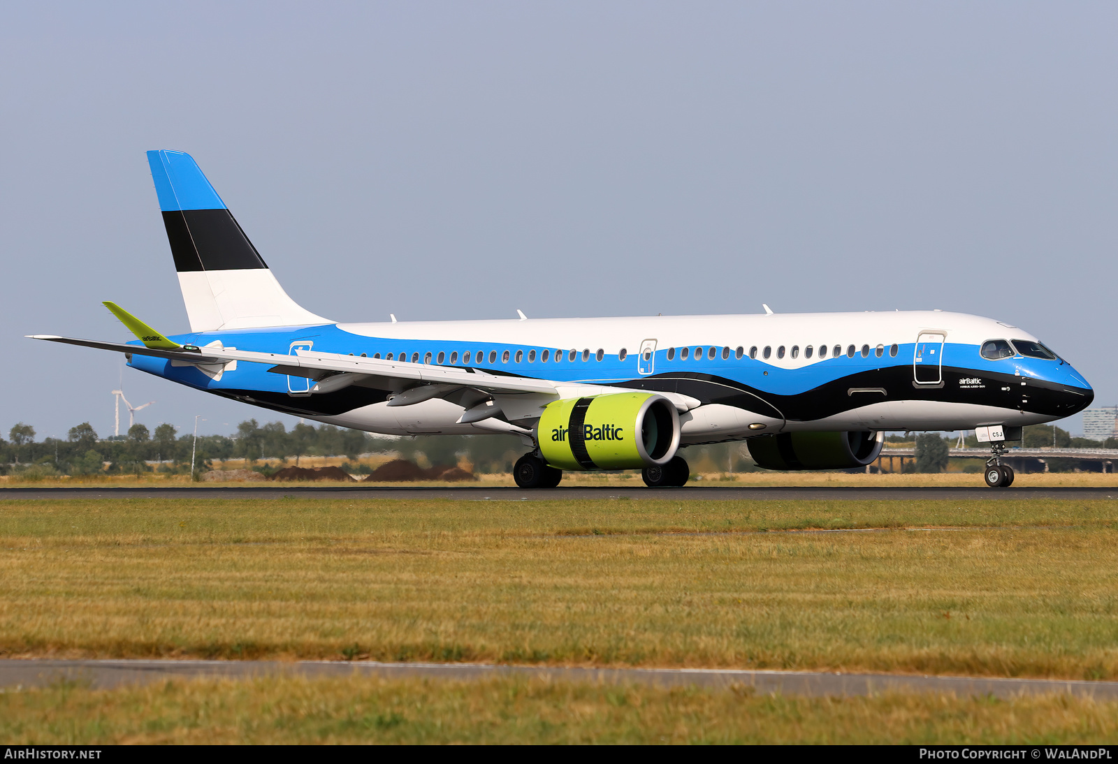 Aircraft Photo of YL-CSJ | Airbus A220-371 (BD-500-1A11) | AirBaltic | AirHistory.net #504844