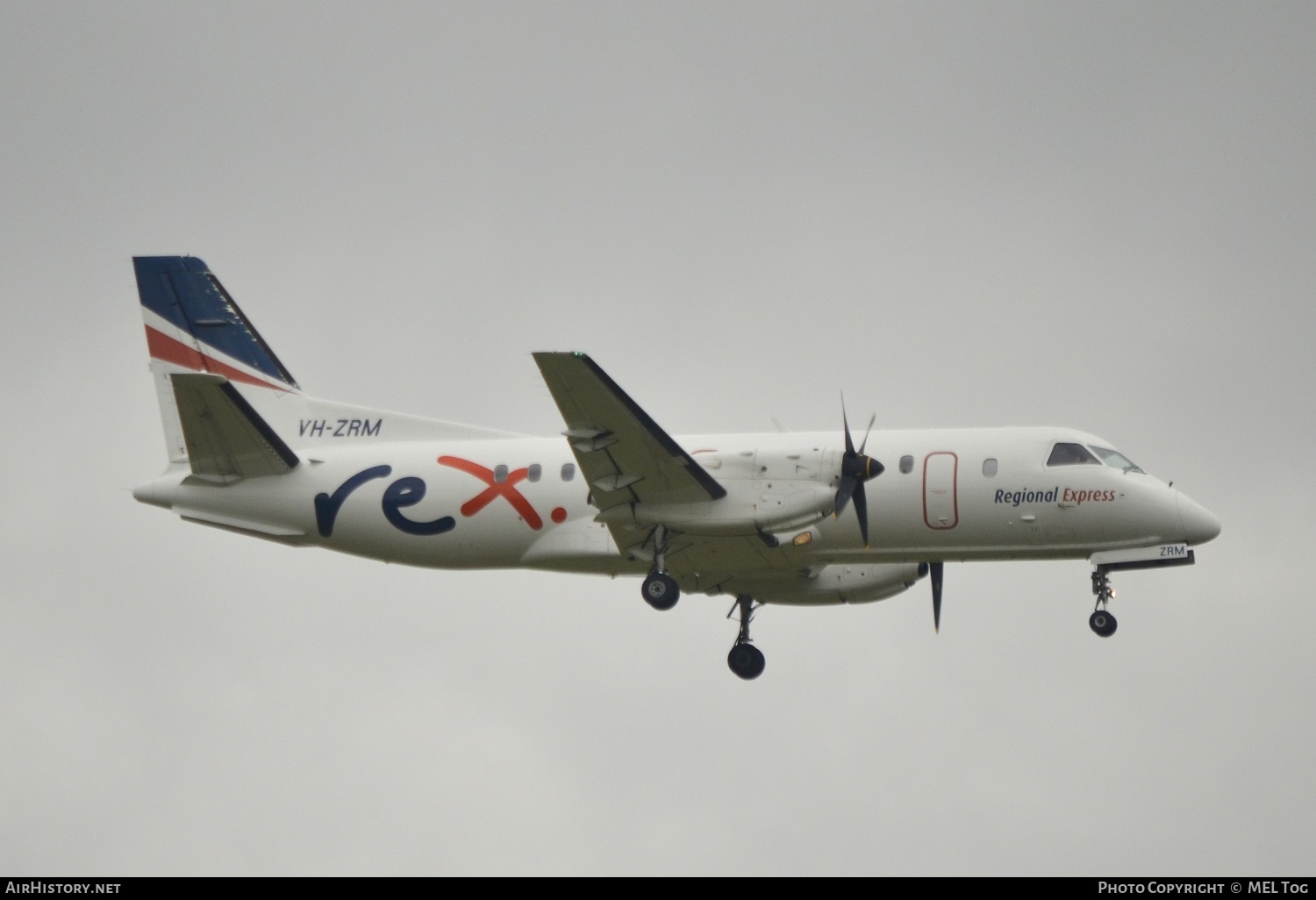 Aircraft Photo of VH-ZRM | Saab 340B | REX - Regional Express | AirHistory.net #504845