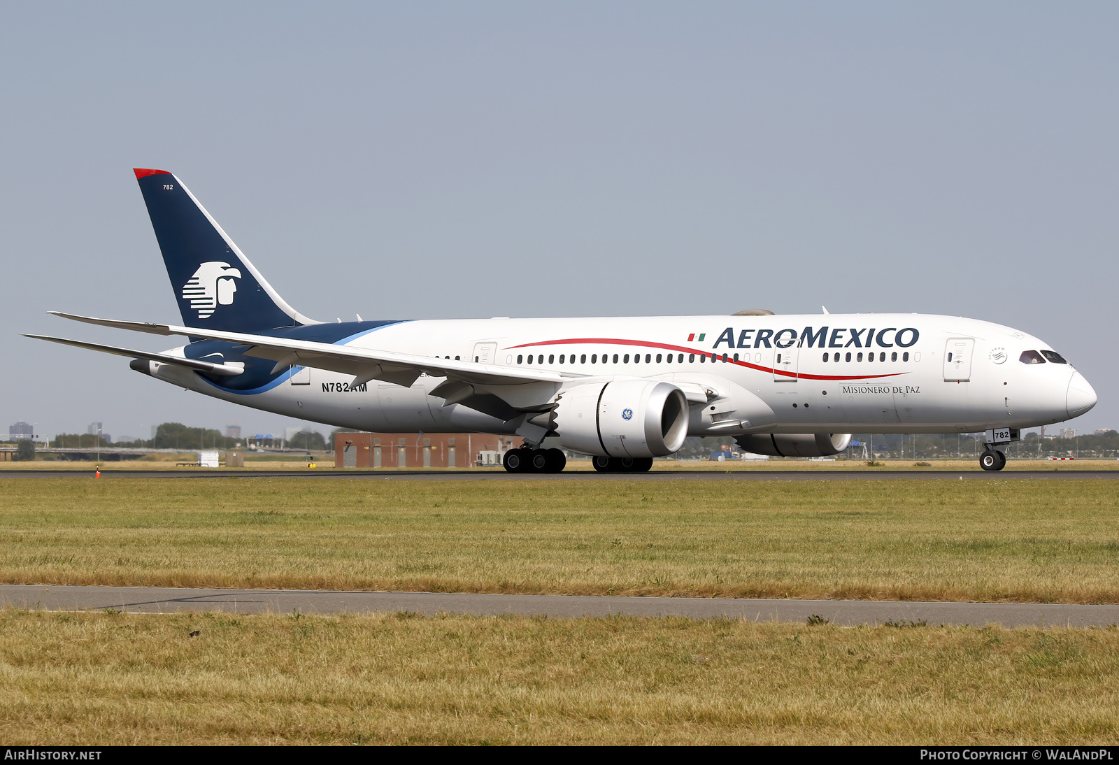 Aircraft Photo of N782AM | Boeing 787-8 Dreamliner | AeroMéxico | AirHistory.net #504850