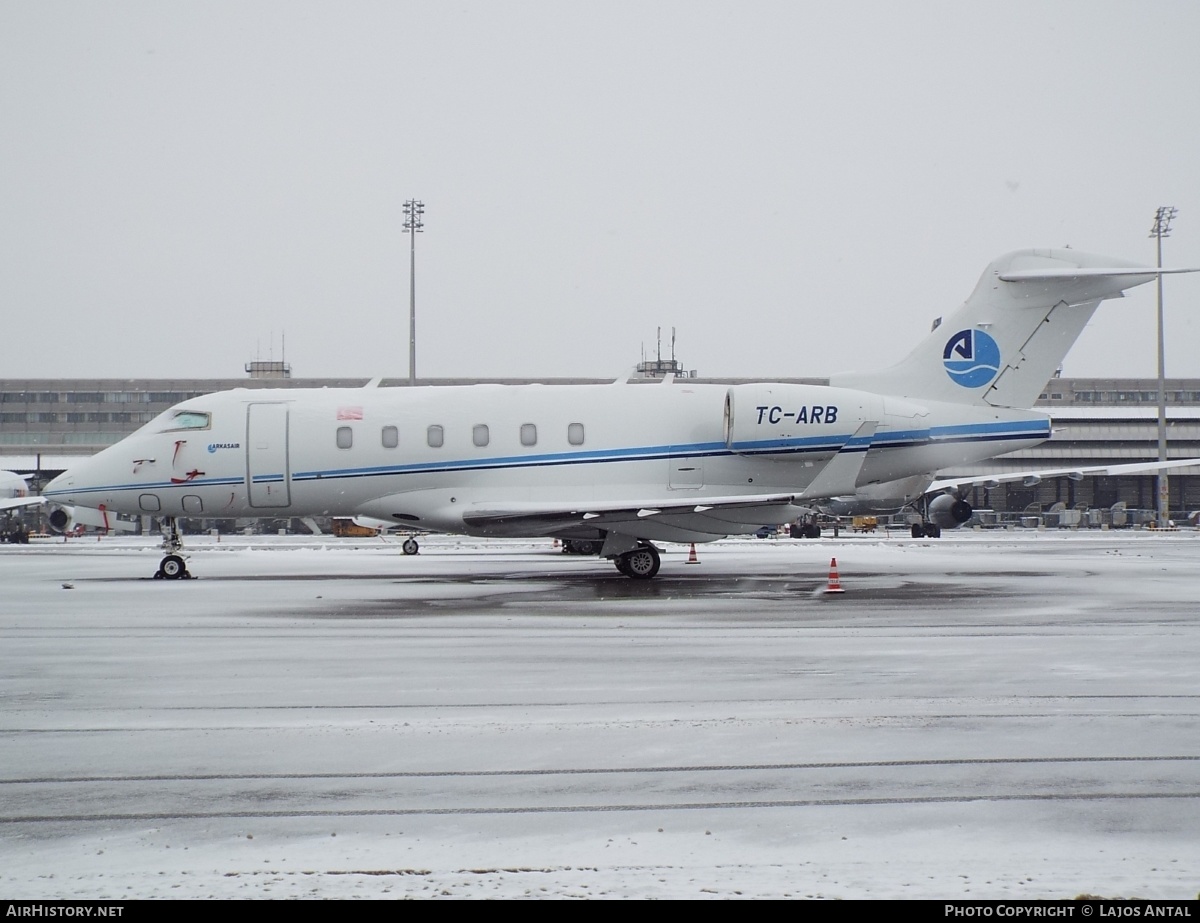 Aircraft Photo of TC-ARB | Bombardier Challenger 300 (BD-100-1A10) | Arkasair Aviation | AirHistory.net #504863