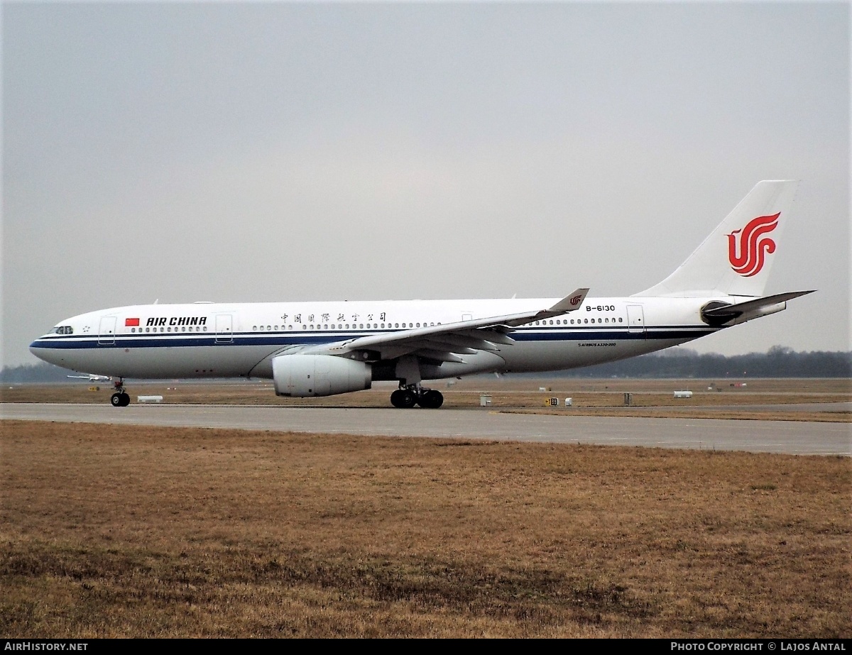 Aircraft Photo of B-6130 | Airbus A330-243 | Air China | AirHistory.net #504865