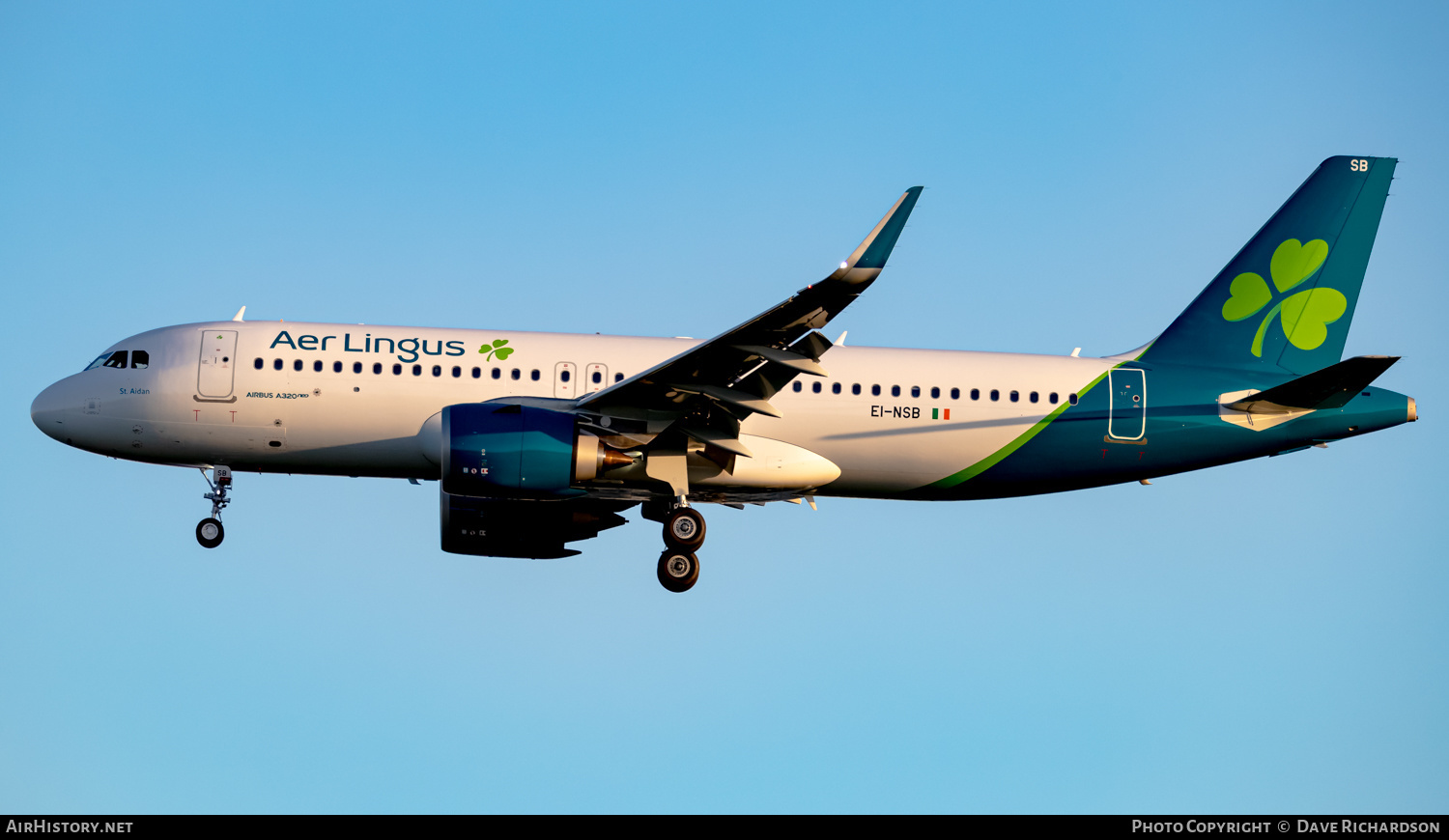 Aircraft Photo of EI-NSB | Airbus A320-251N | Aer Lingus | AirHistory.net #504890
