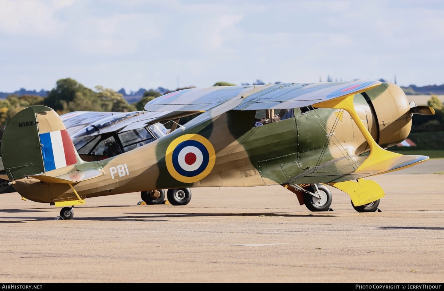 Aircraft Photo of N18V / DR628 | Beech D17S | UK - Air Force | AirHistory.net #504898