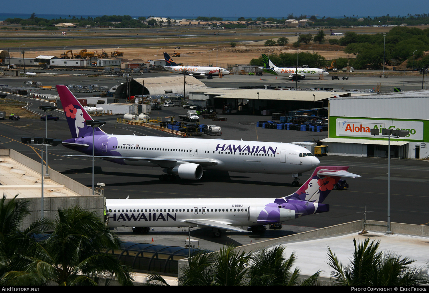 Aircraft Photo of N587HA | Boeing 767-33A/ER | Hawaiian Airlines | AirHistory.net #504903